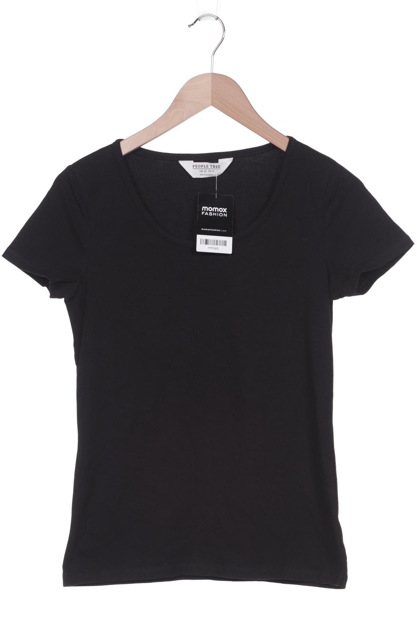 

People Tree Damen T-Shirt, schwarz