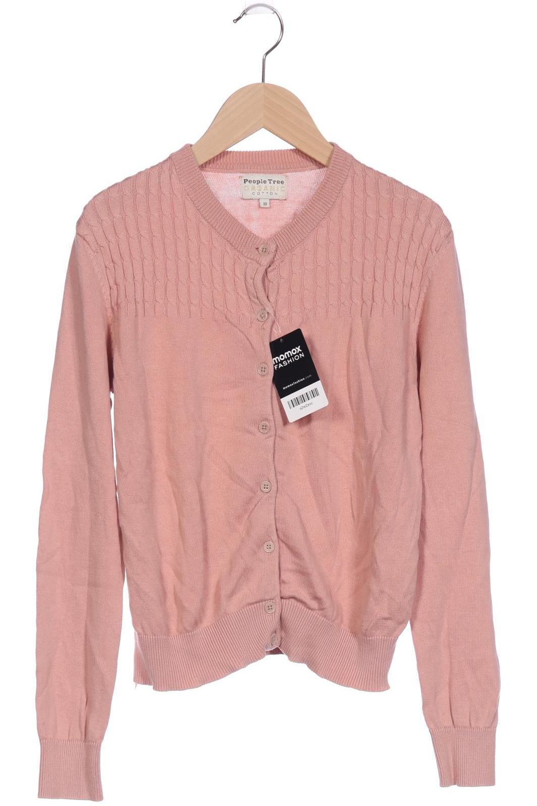 

People Tree Damen Strickjacke, pink, Gr. 10