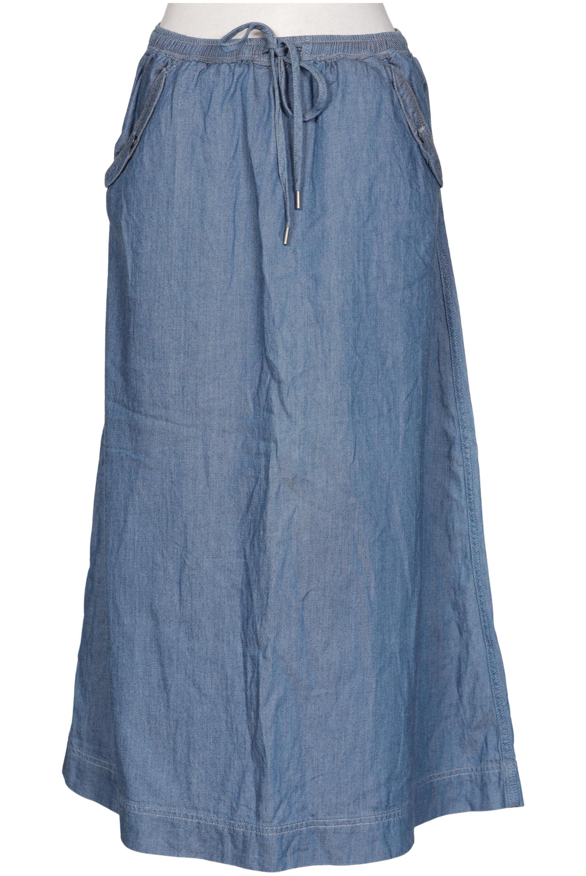 

People Tree Damen Rock, blau, Gr. 12