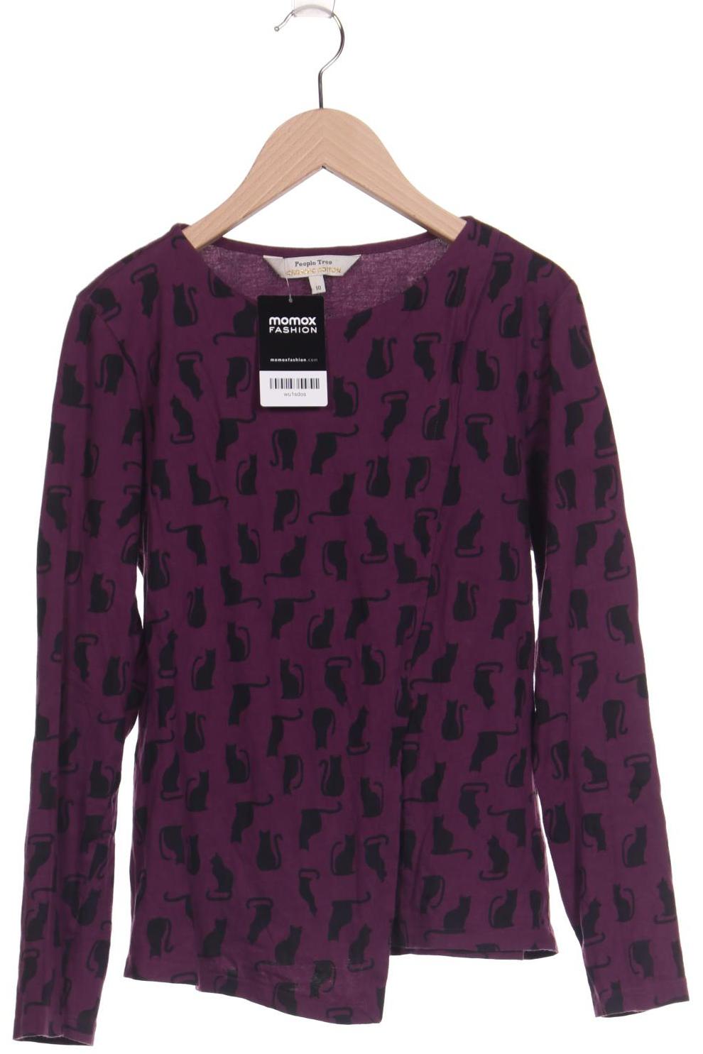 

People Tree Damen Langarmshirt, flieder, Gr. 10