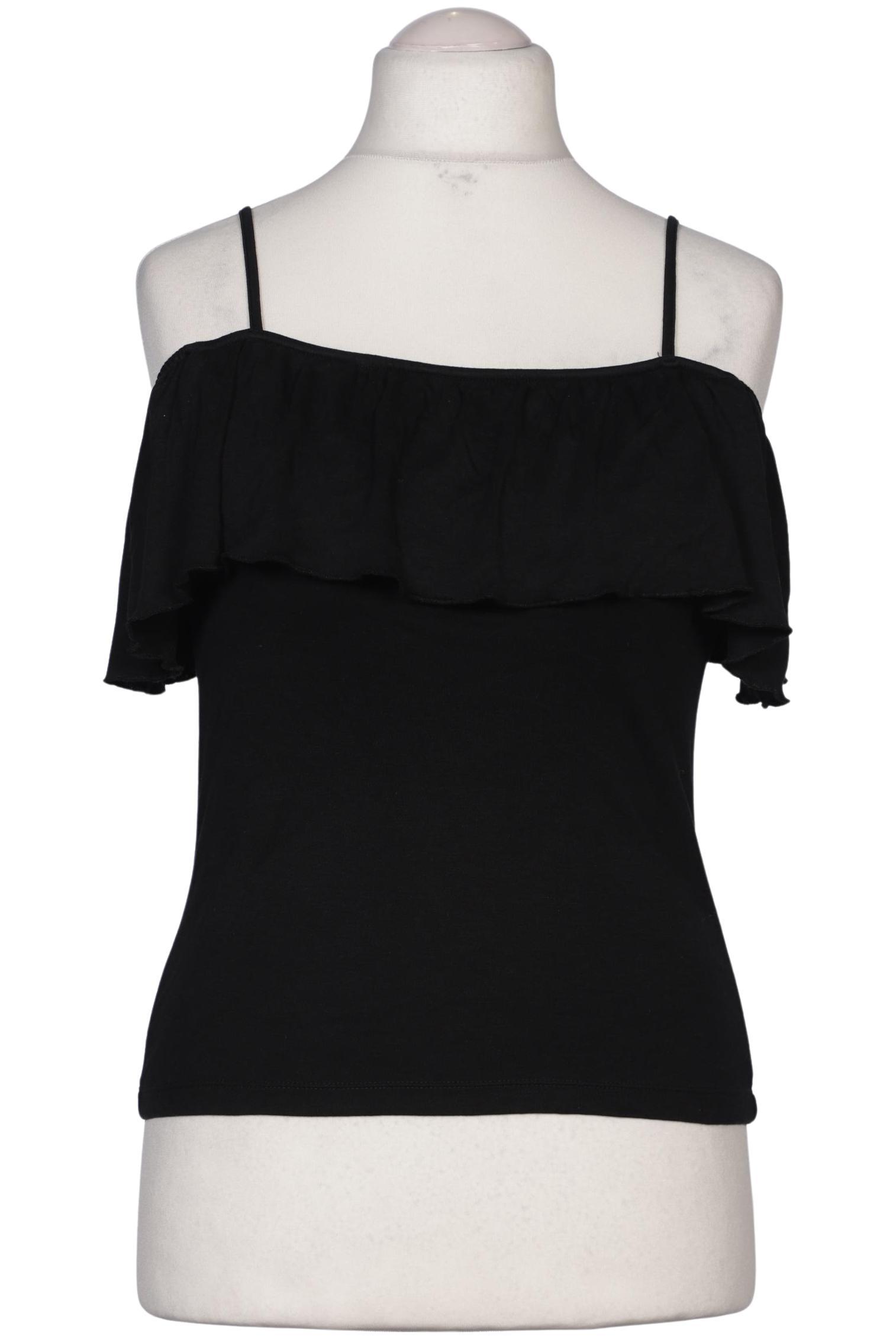 

People Tree Damen Top, schwarz, Gr. 10