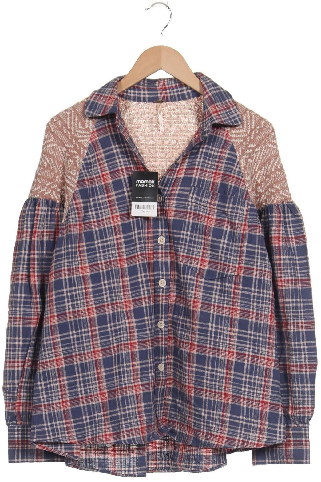 

People Tree Damen Bluse, blau, Gr. 38