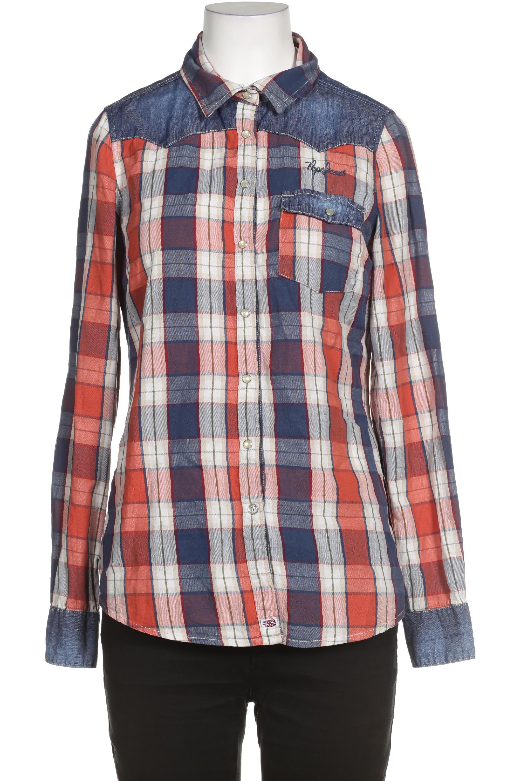 

Pepe Jeans Damen Bluse, blau, Gr.