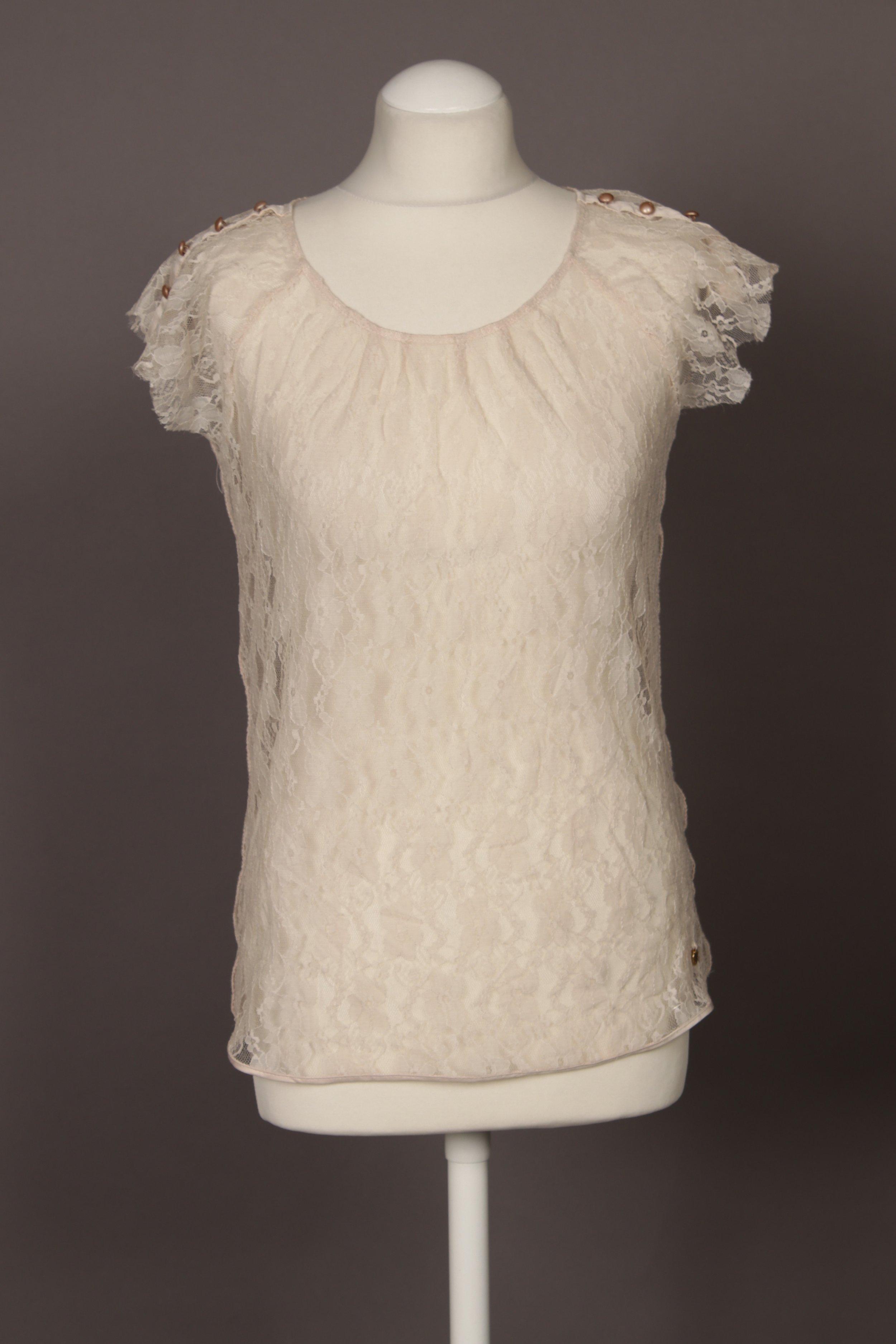 

Pepe Jeans Damen Bluse, beige, Gr.