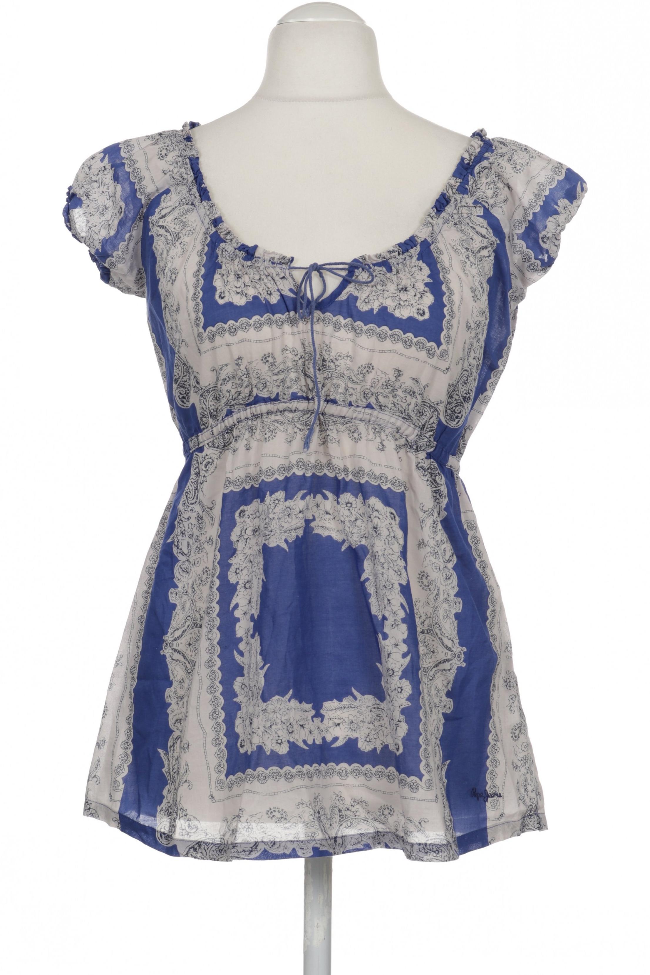 

Pepe Jeans Damen Bluse, blau, Gr.