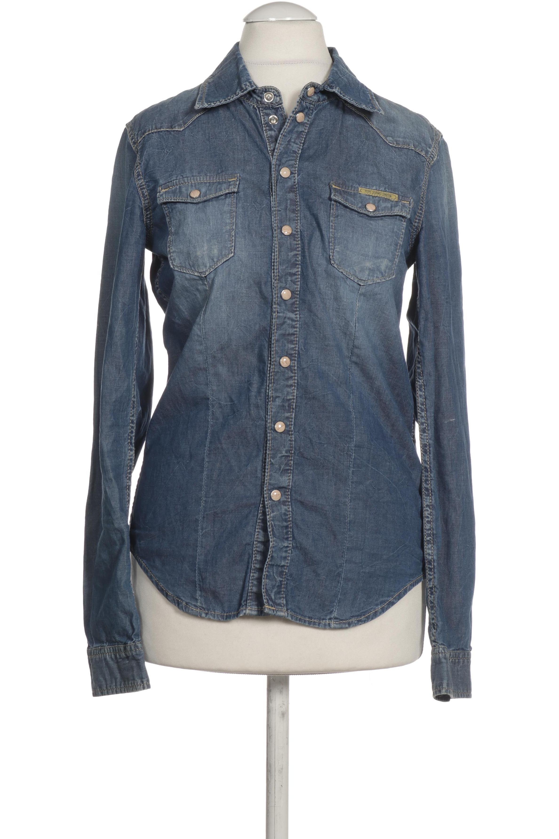 

Pepe Jeans Damen Bluse, blau, Gr.