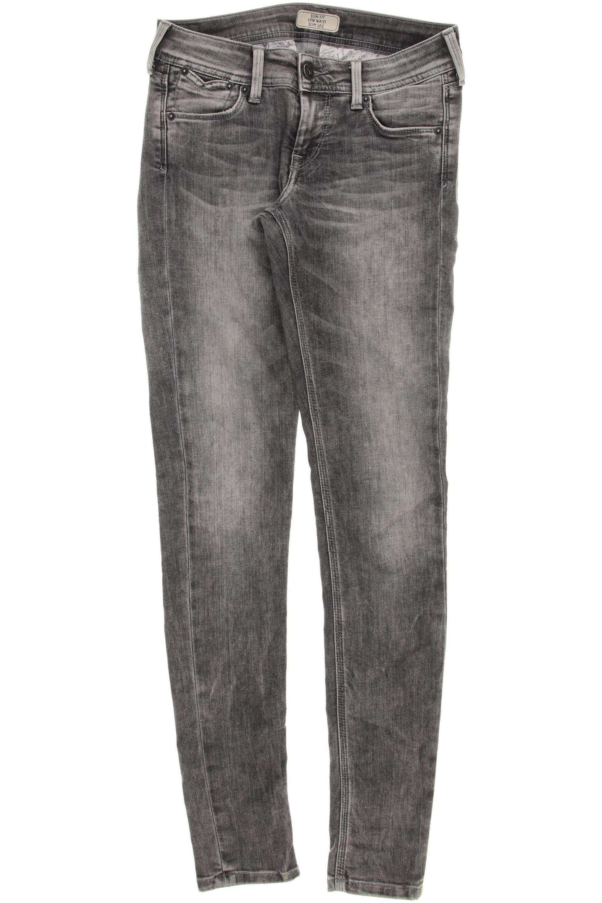 

Pepe Jeans Damen Jeans, grau, Gr. 24