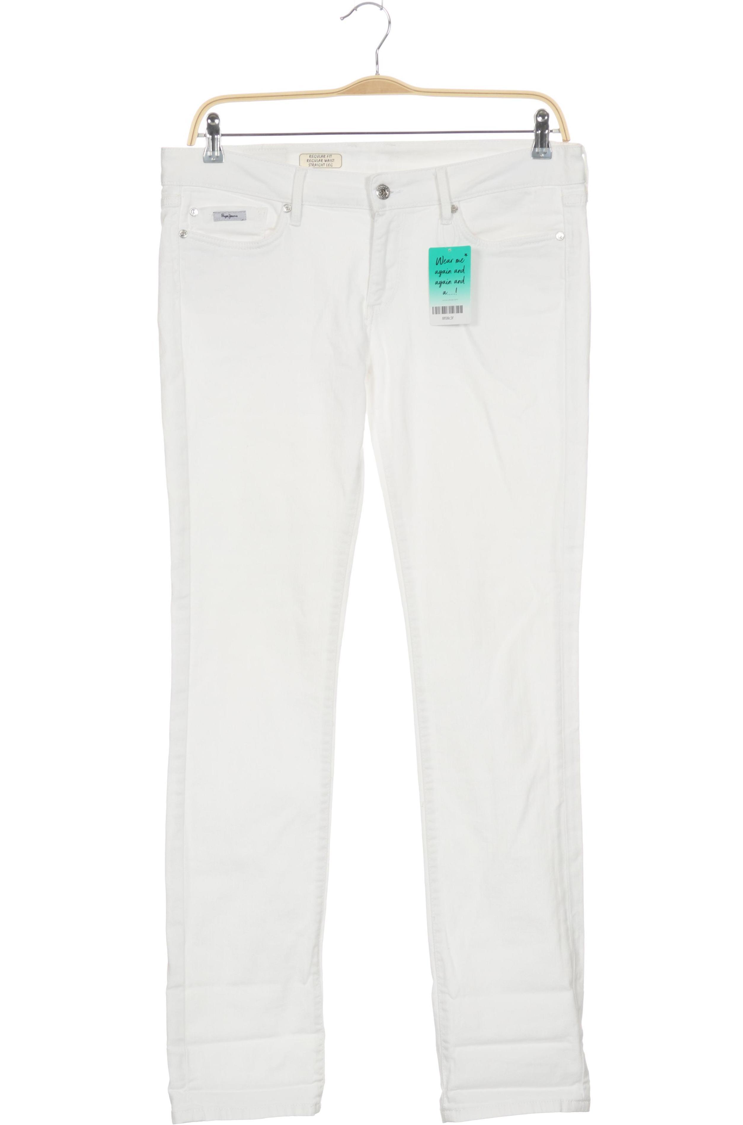 

Pepe Jeans Damen Jeans, weiß, Gr. 32