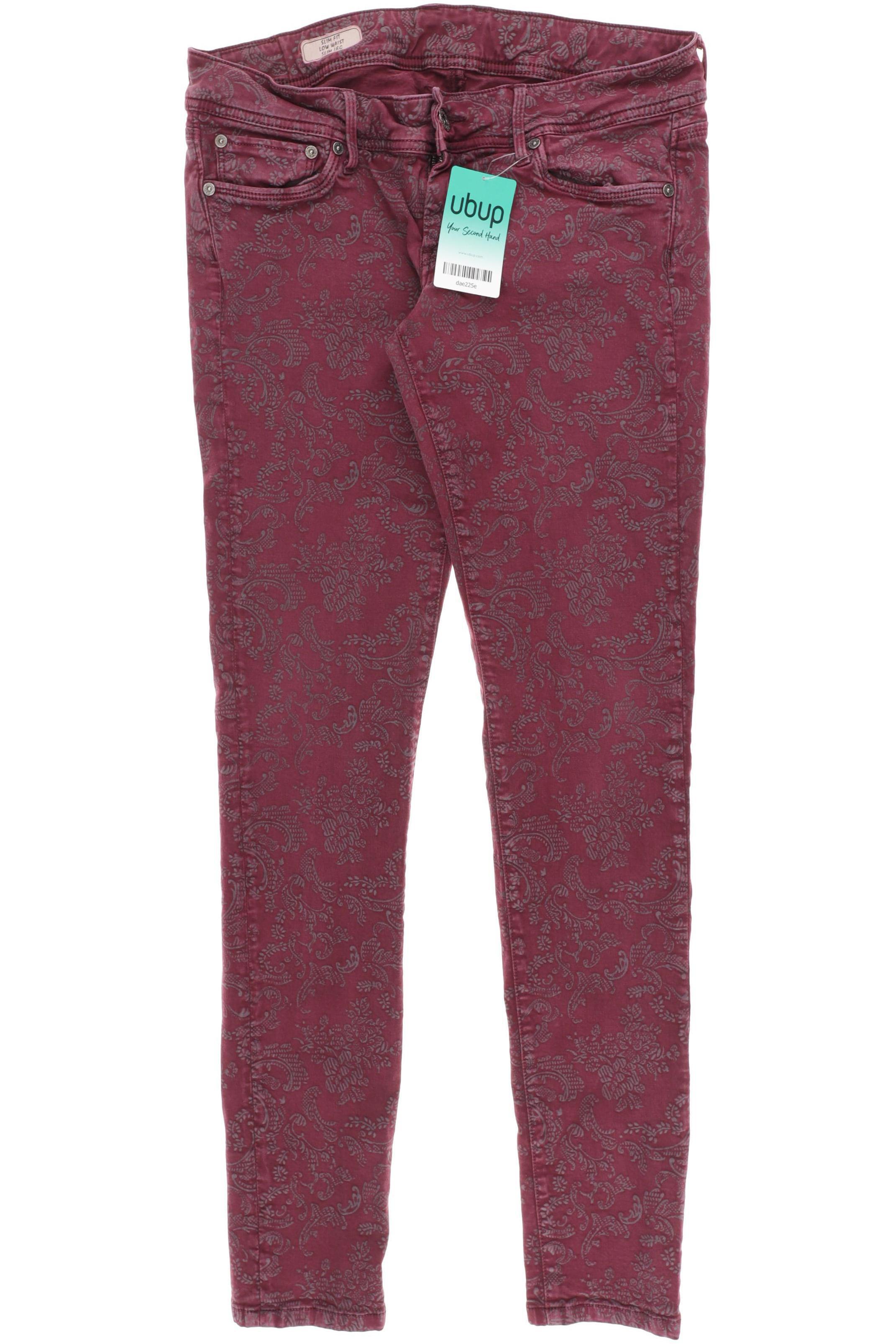 

Pepe Jeans Damen Jeans, rot, Gr. 30