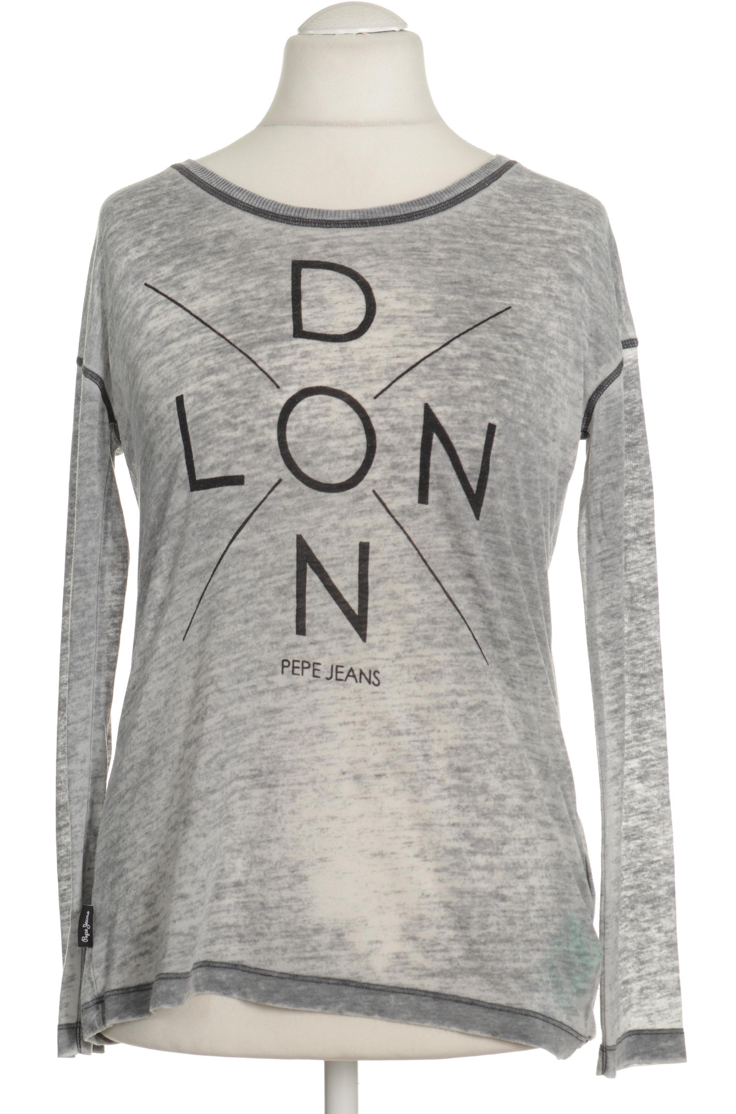 

Pepe Jeans Damen Langarmshirt, grau, Gr.