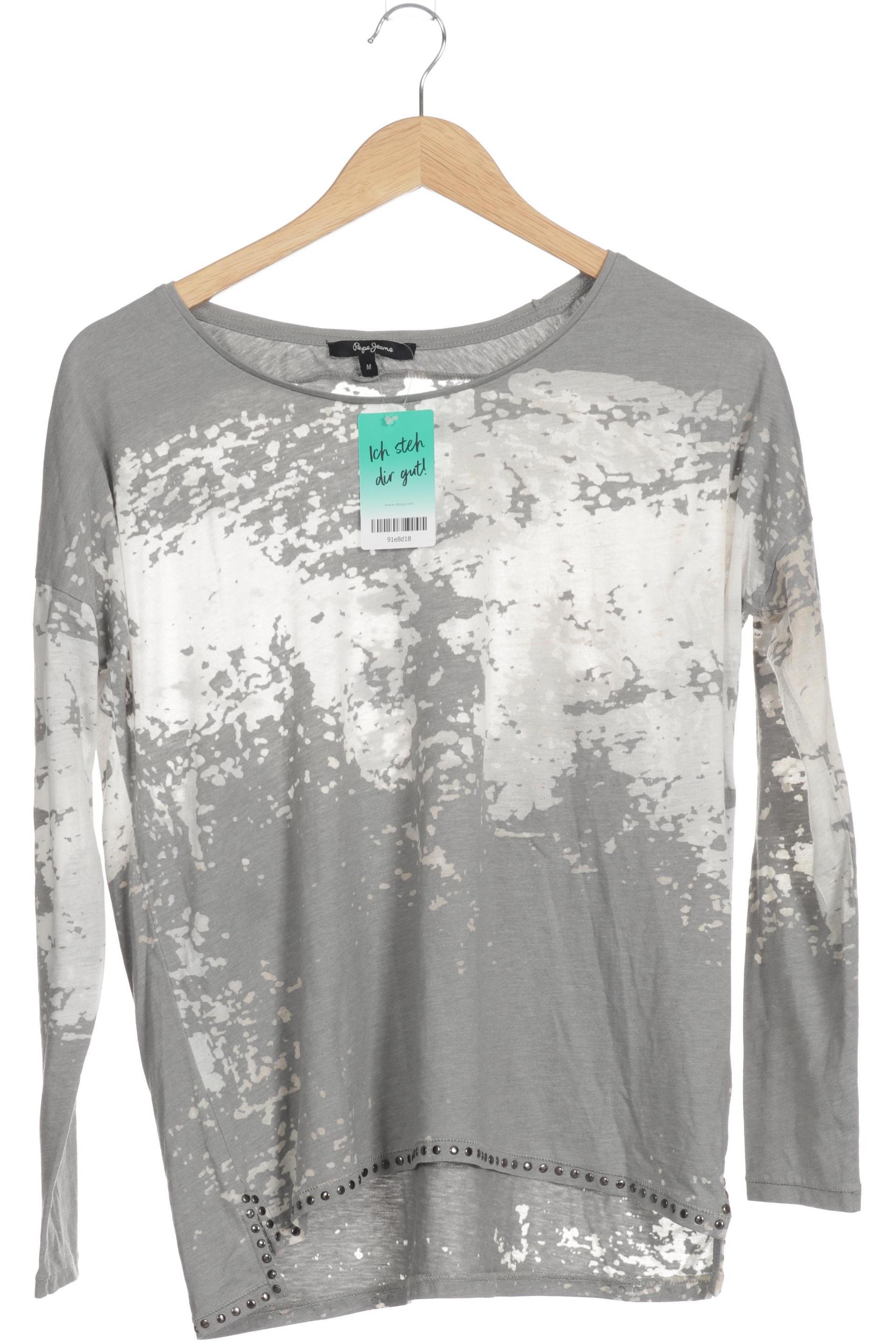

Pepe Jeans Damen Langarmshirt, grau, Gr.