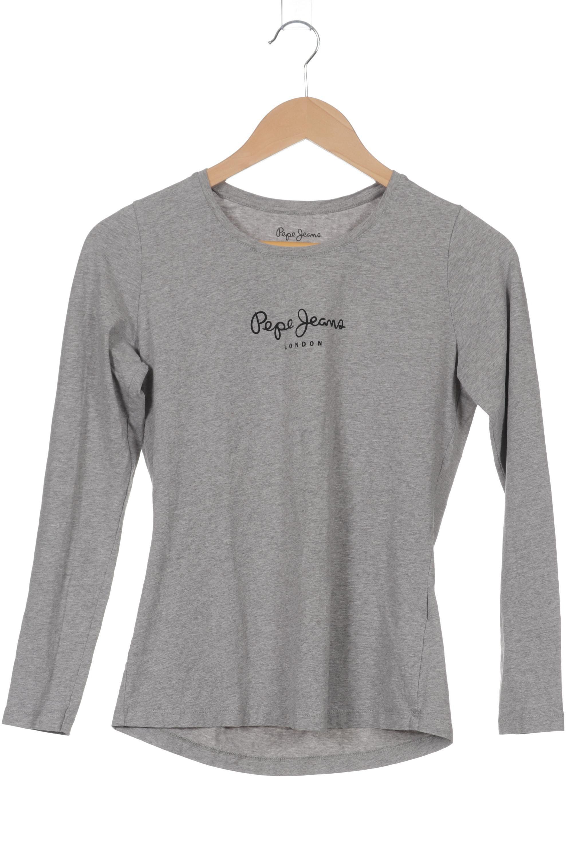 

Pepe Jeans Damen Langarmshirt, grau, Gr.