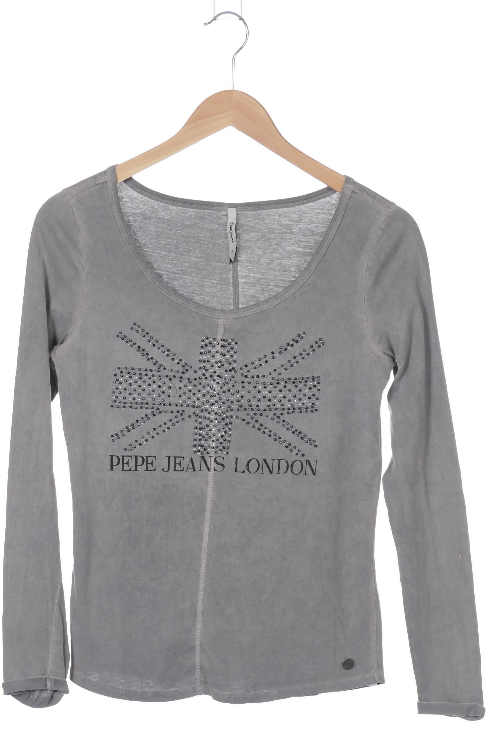 

Pepe Jeans Damen Langarmshirt, grau, Gr.