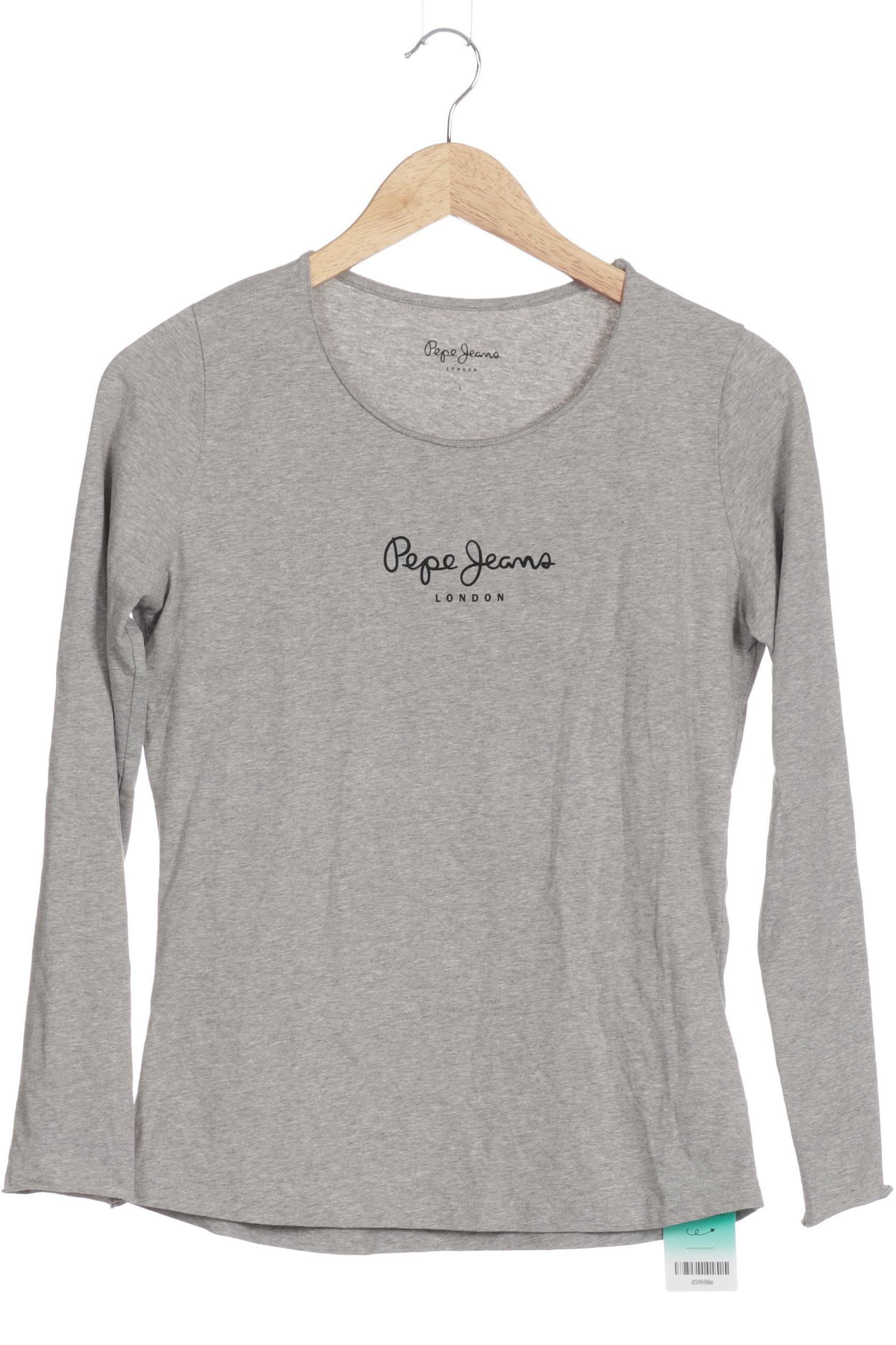 

Pepe Jeans Damen Langarmshirt, grau, Gr.