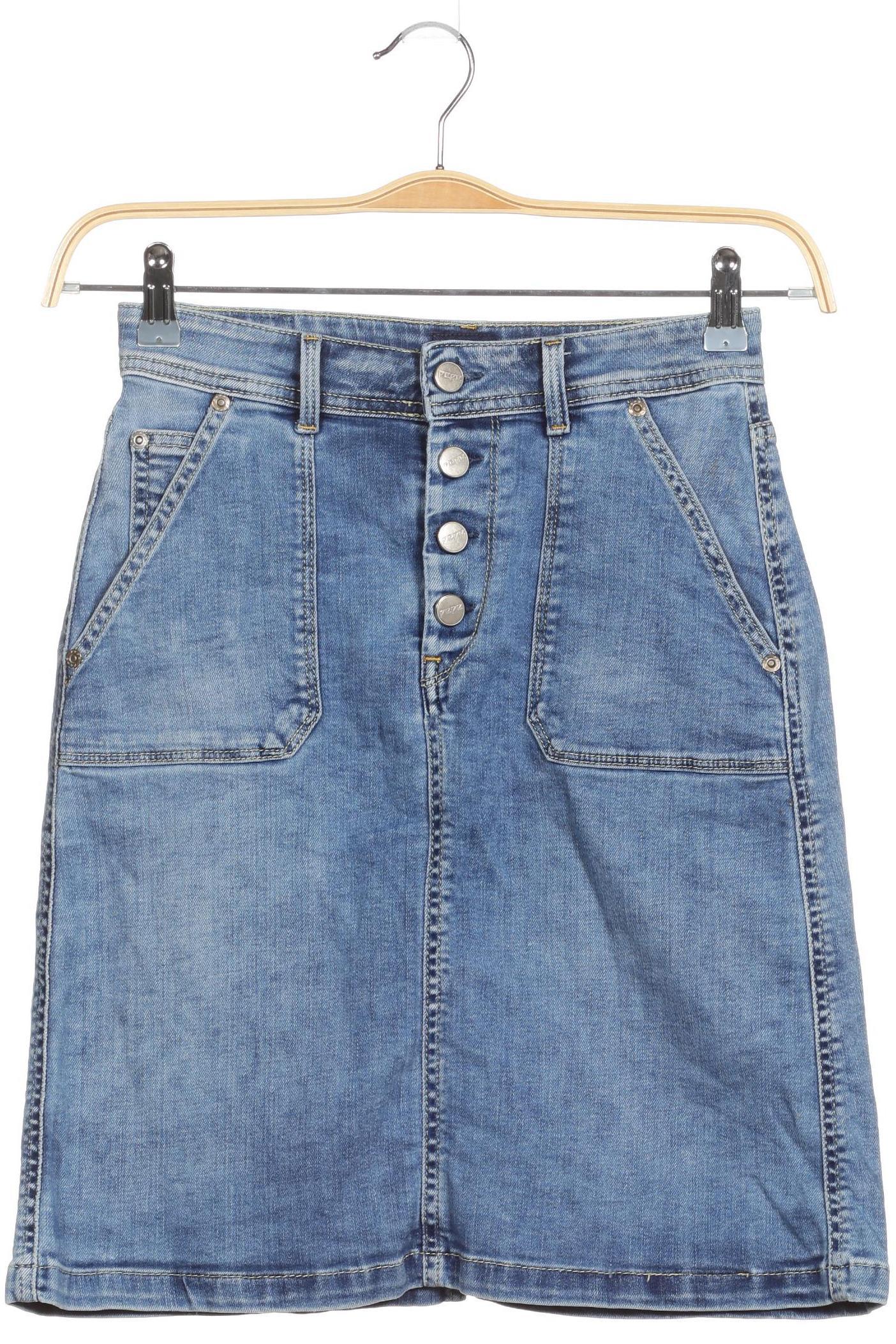 

Pepe Jeans Damen Rock, blau, Gr.