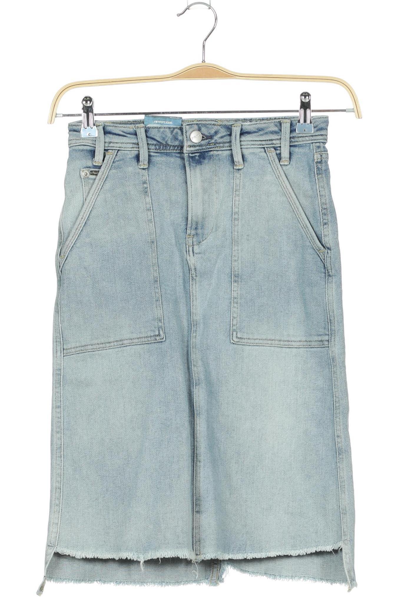 

Pepe Jeans Damen Rock, blau, Gr.