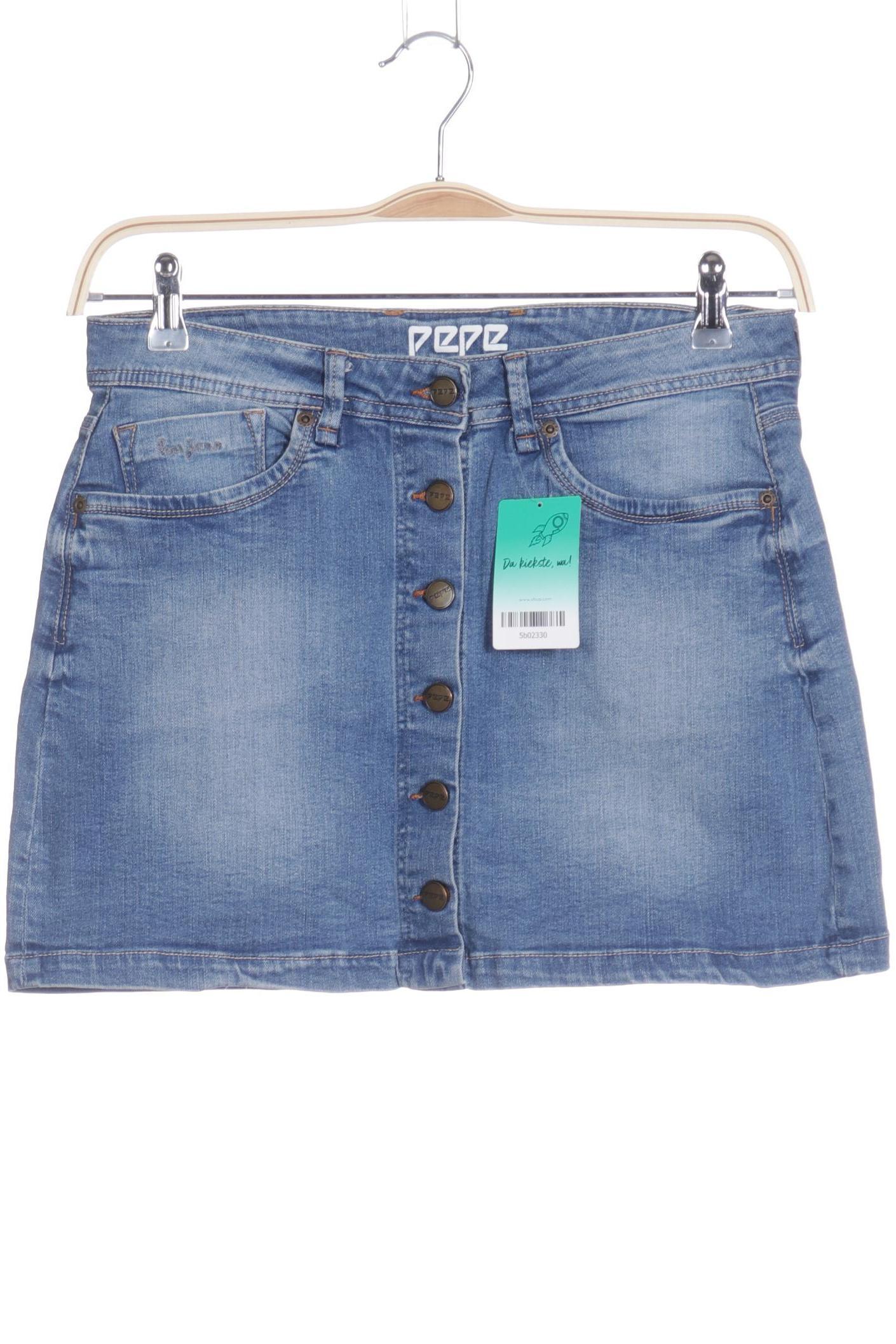 

Pepe Jeans Damen Rock, blau, Gr.