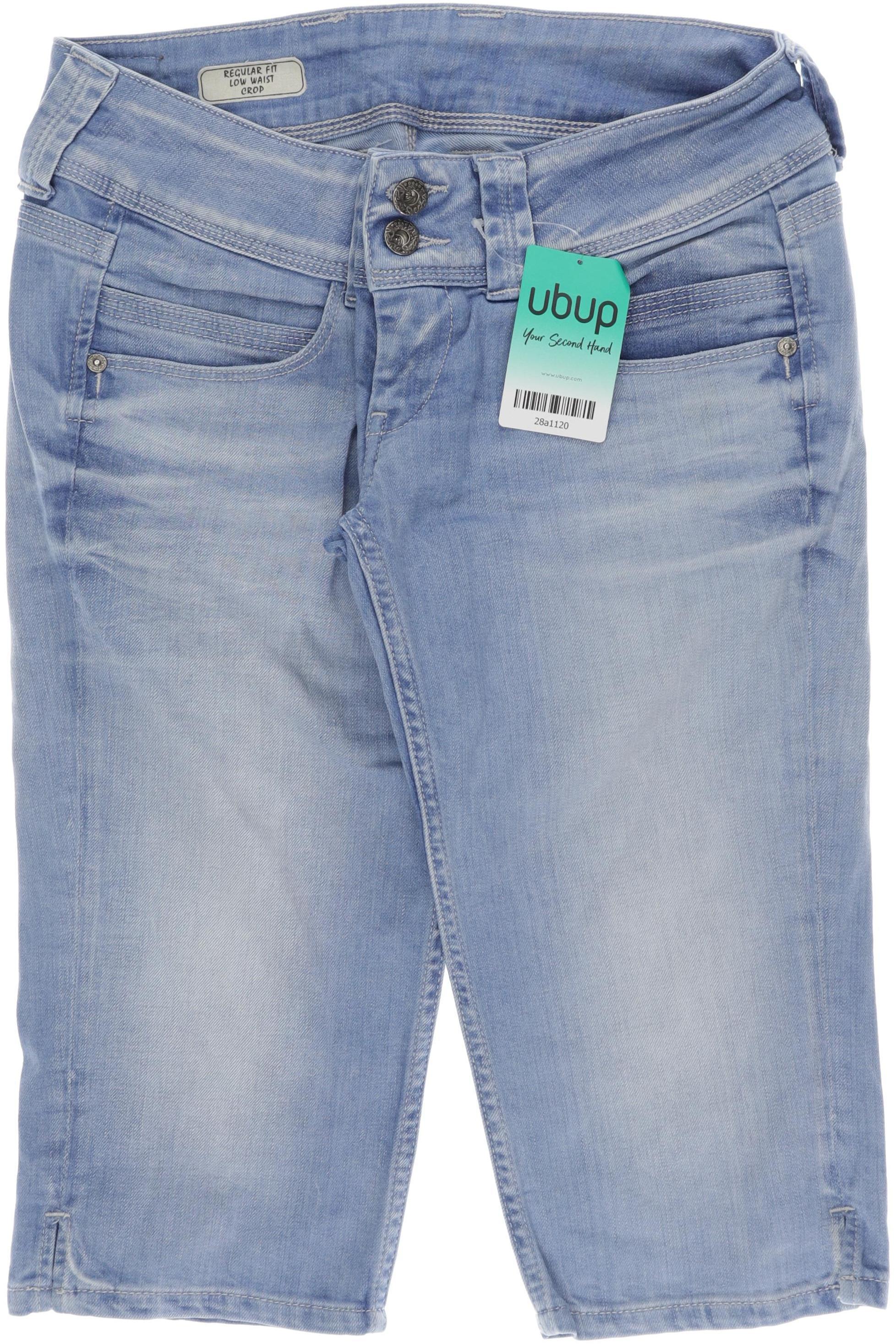 

Pepe Jeans Damen Shorts, blau, Gr. 28
