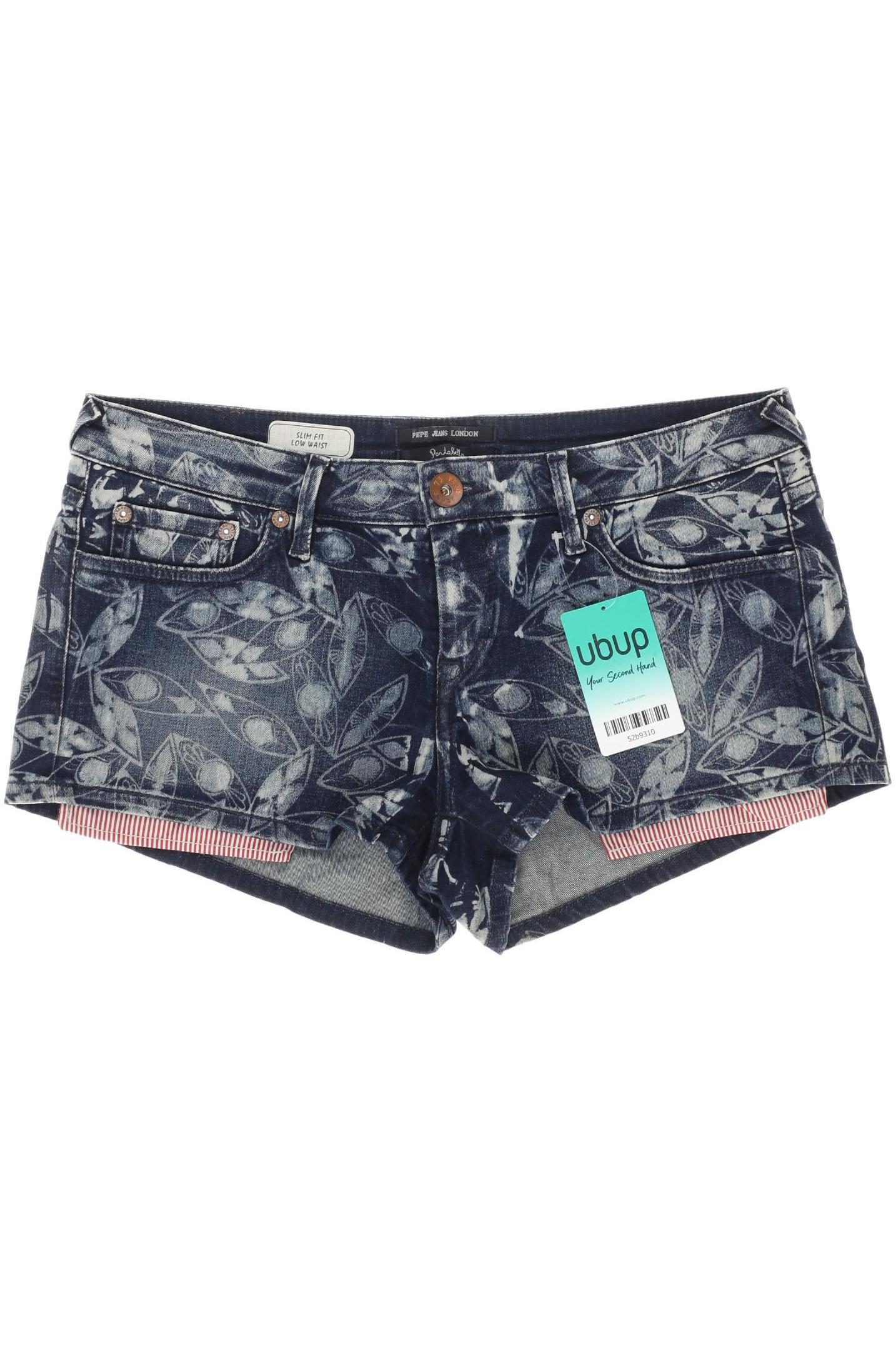 

Pepe Jeans Damen Shorts, blau, Gr. 29