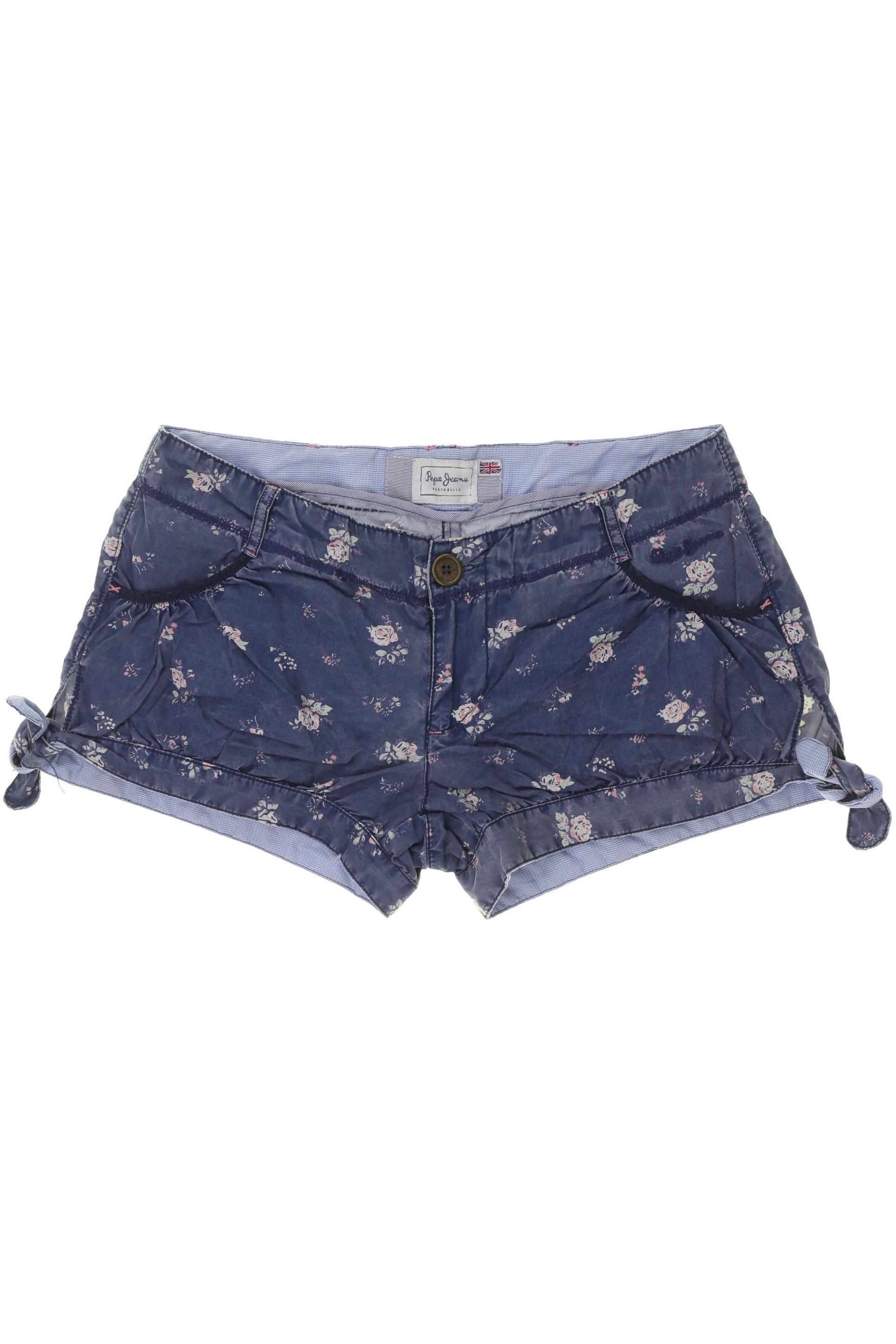 

Pepe Jeans Damen Shorts, blau, Gr. 25