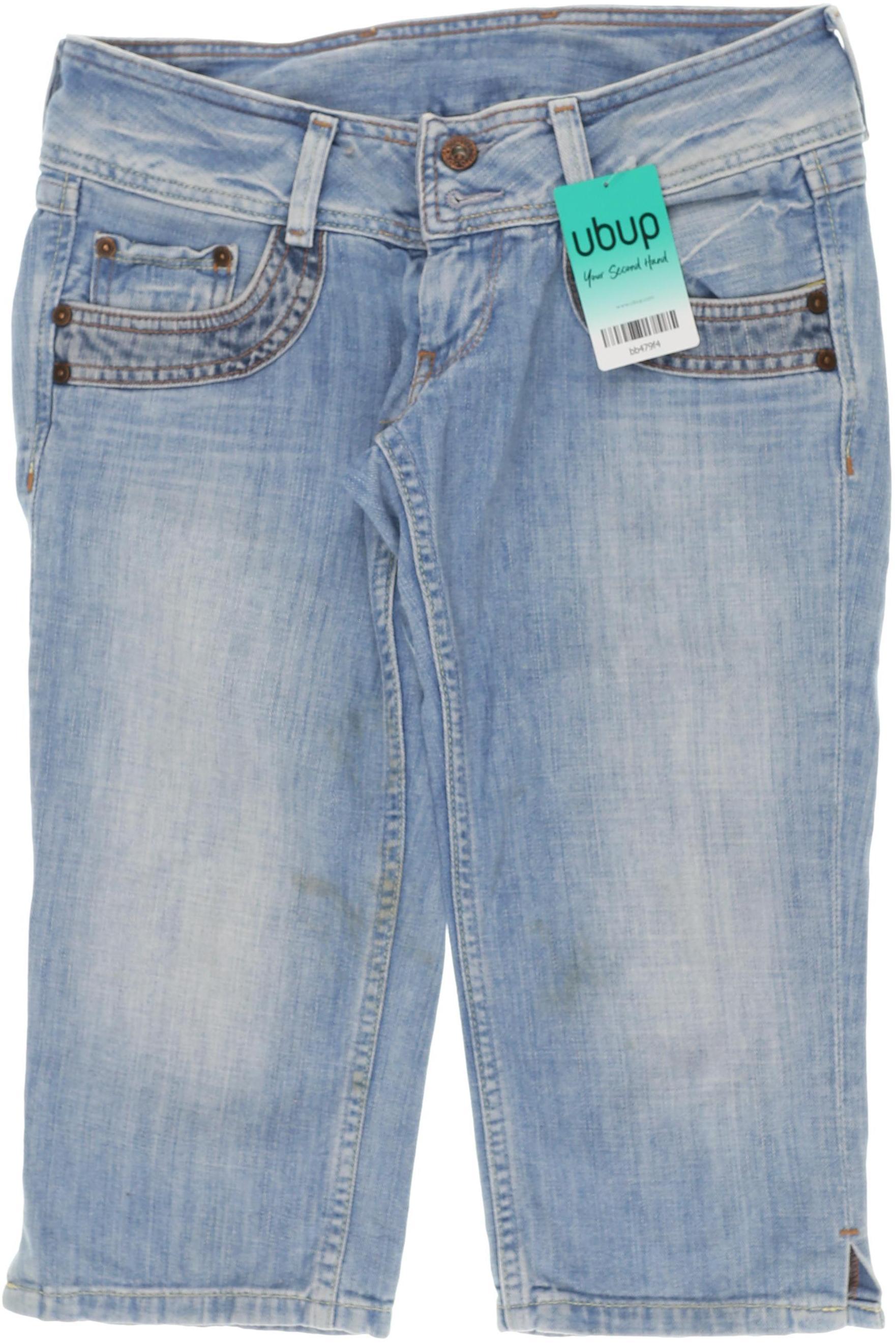 

Pepe Jeans Damen Shorts, blau, Gr. 26