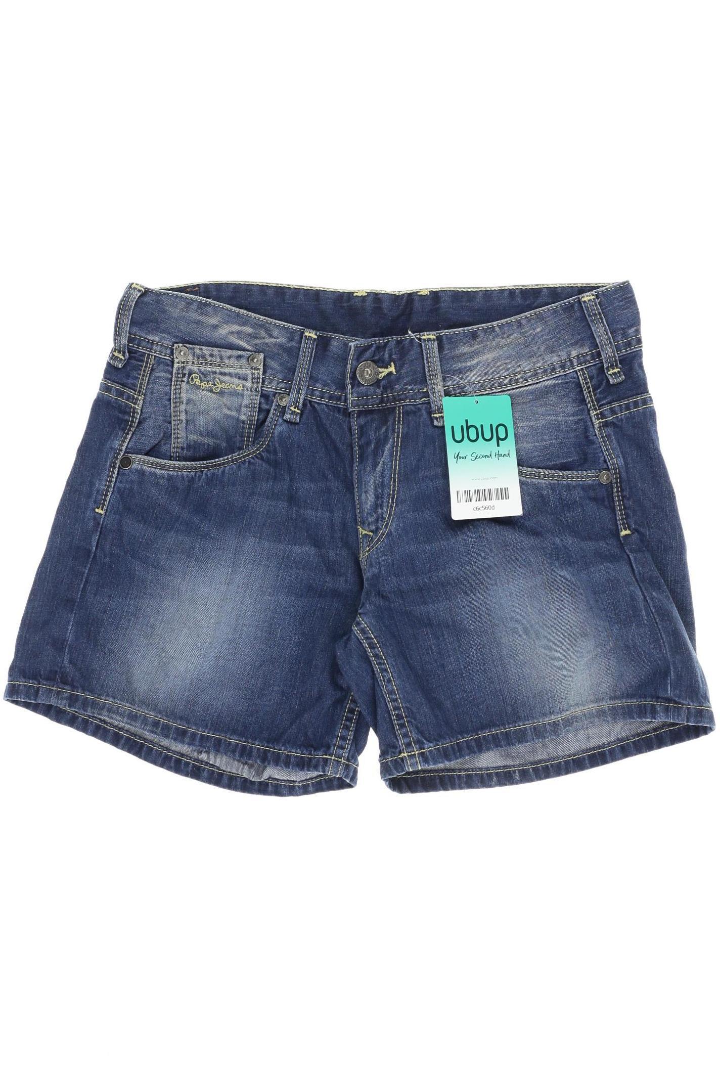 

Pepe Jeans Damen Shorts, blau, Gr. 25