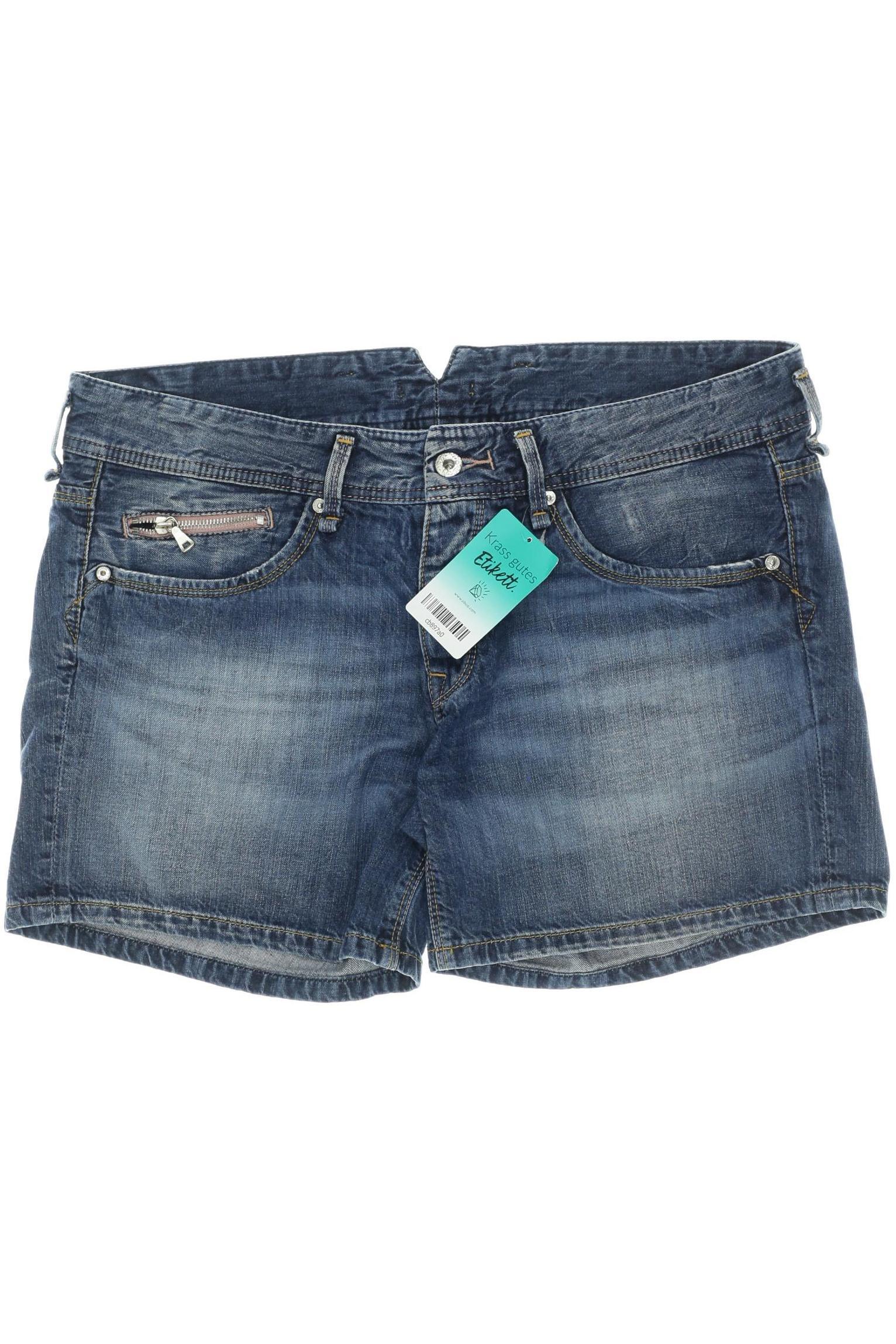 

Pepe Jeans Damen Shorts, blau, Gr. 35