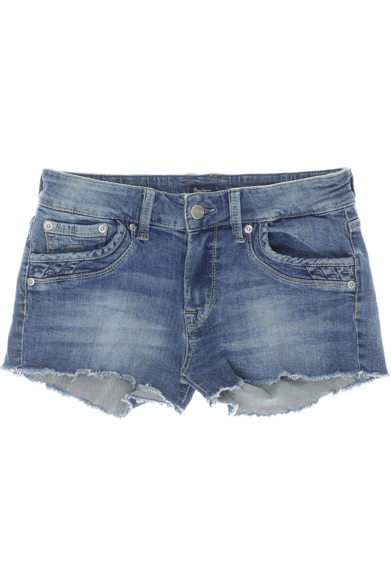 

Pepe Jeans Damen Shorts, blau, Gr. 28