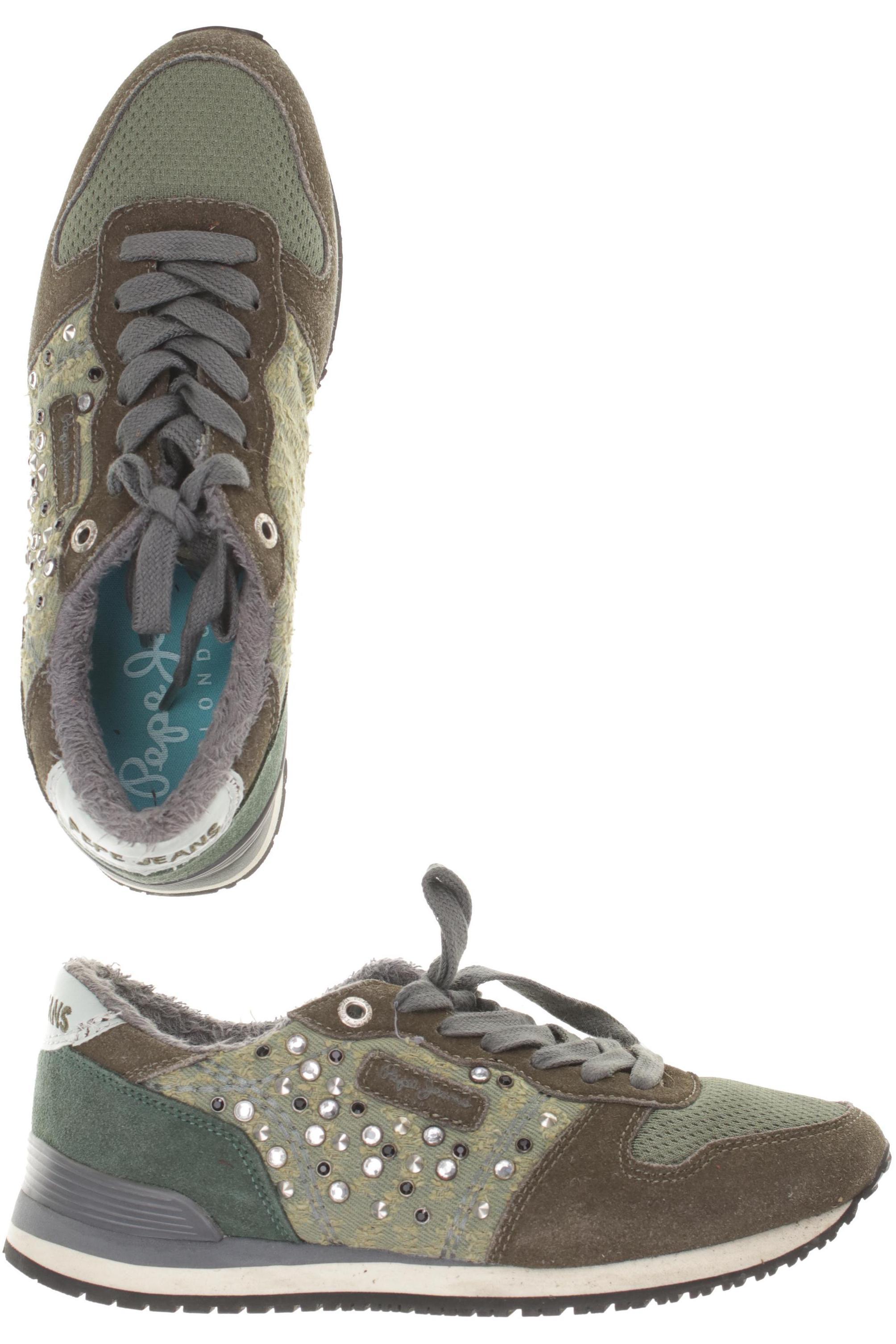 

Pepe Jeans Damen Sneakers, grün, Gr. 39