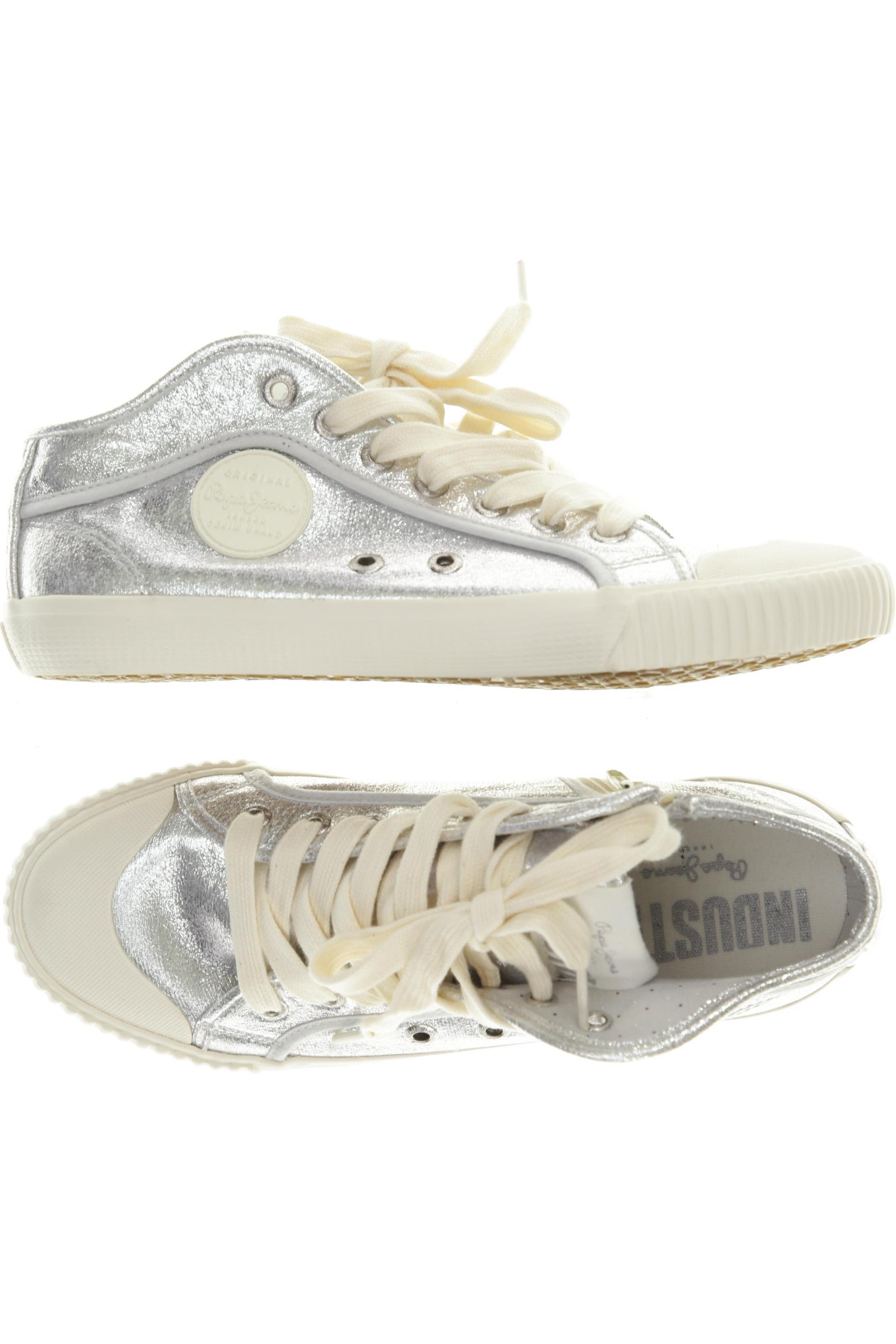 

Pepe Jeans Damen Sneakers, silber, Gr. 40