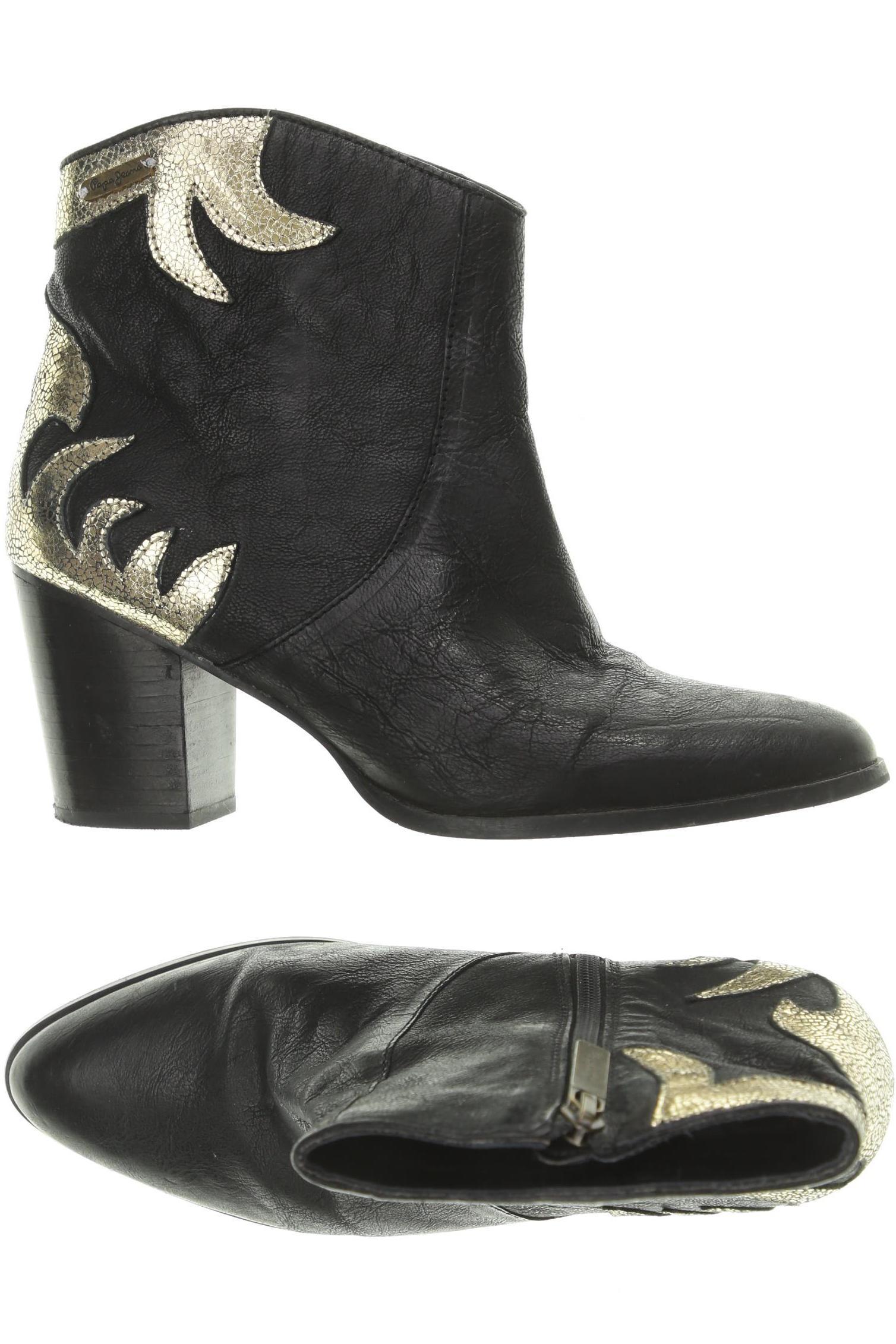 

Pepe Jeans Damen Stiefelette, schwarz, Gr. 40