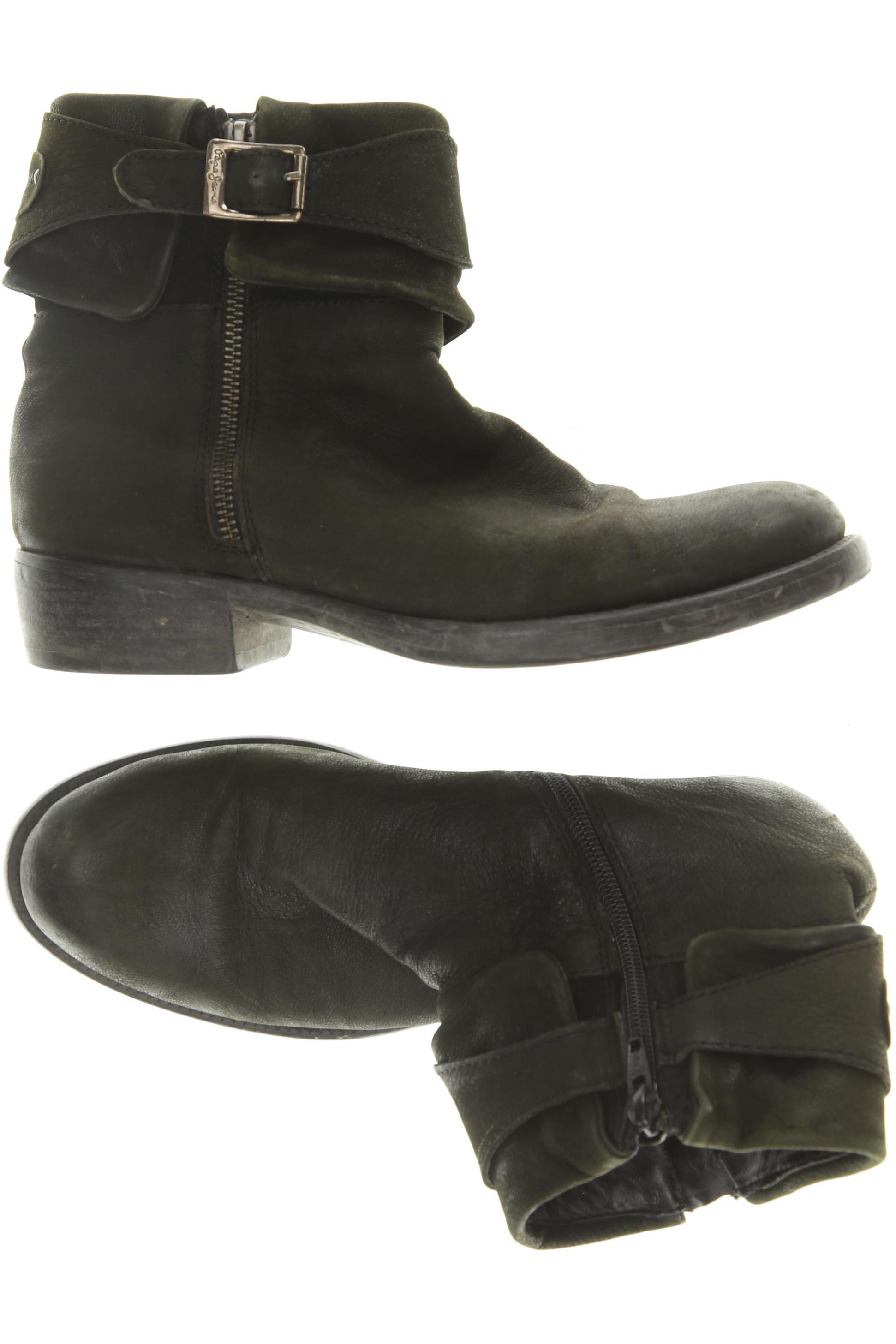 

Pepe Jeans Damen Stiefelette, grün, Gr. 39