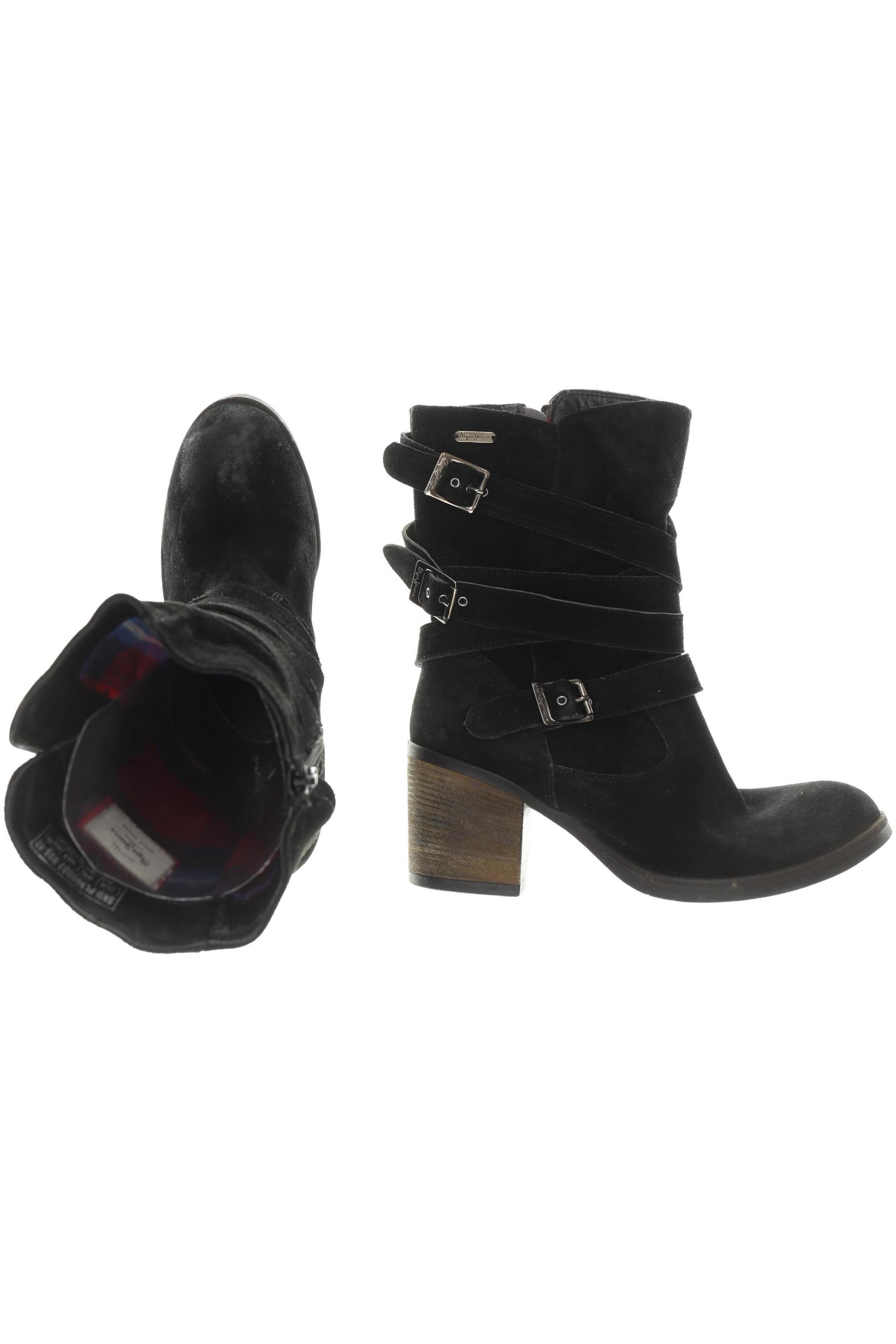 

Pepe Jeans Damen Stiefelette, schwarz, Gr. 40