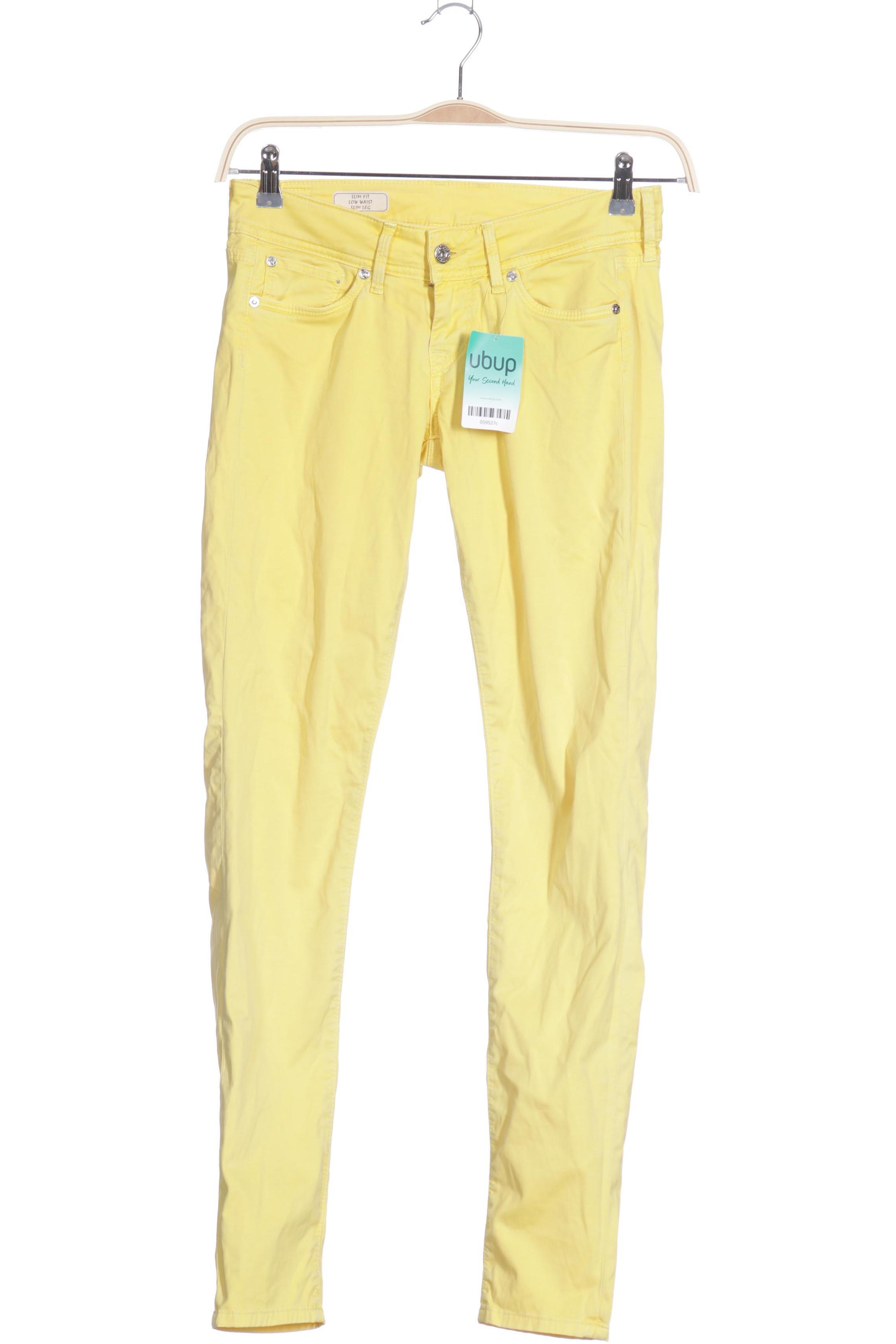 

Pepe Jeans Damen Stoffhose, gelb, Gr. 28