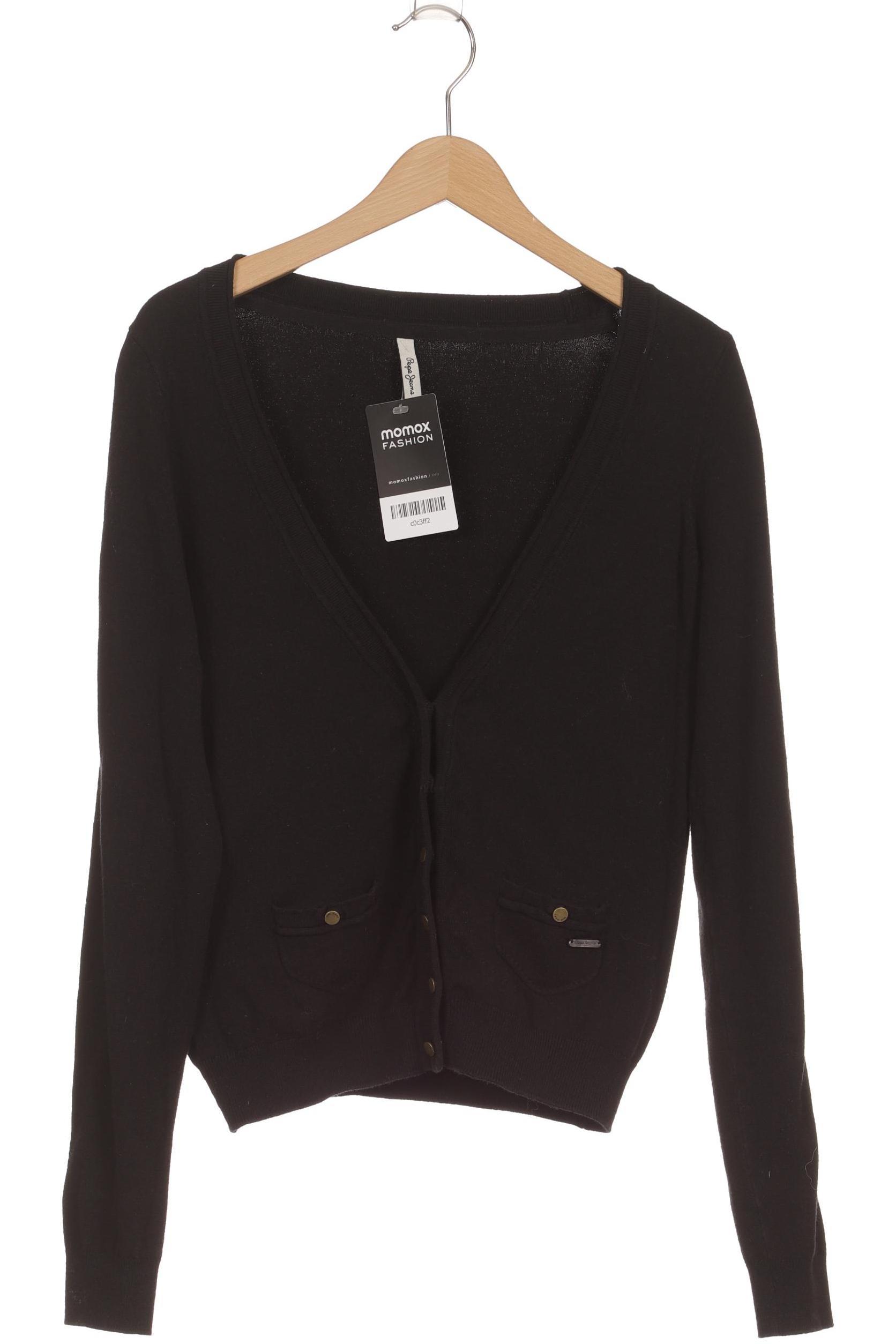 

Pepe Jeans Damen Strickjacke, schwarz, Gr.