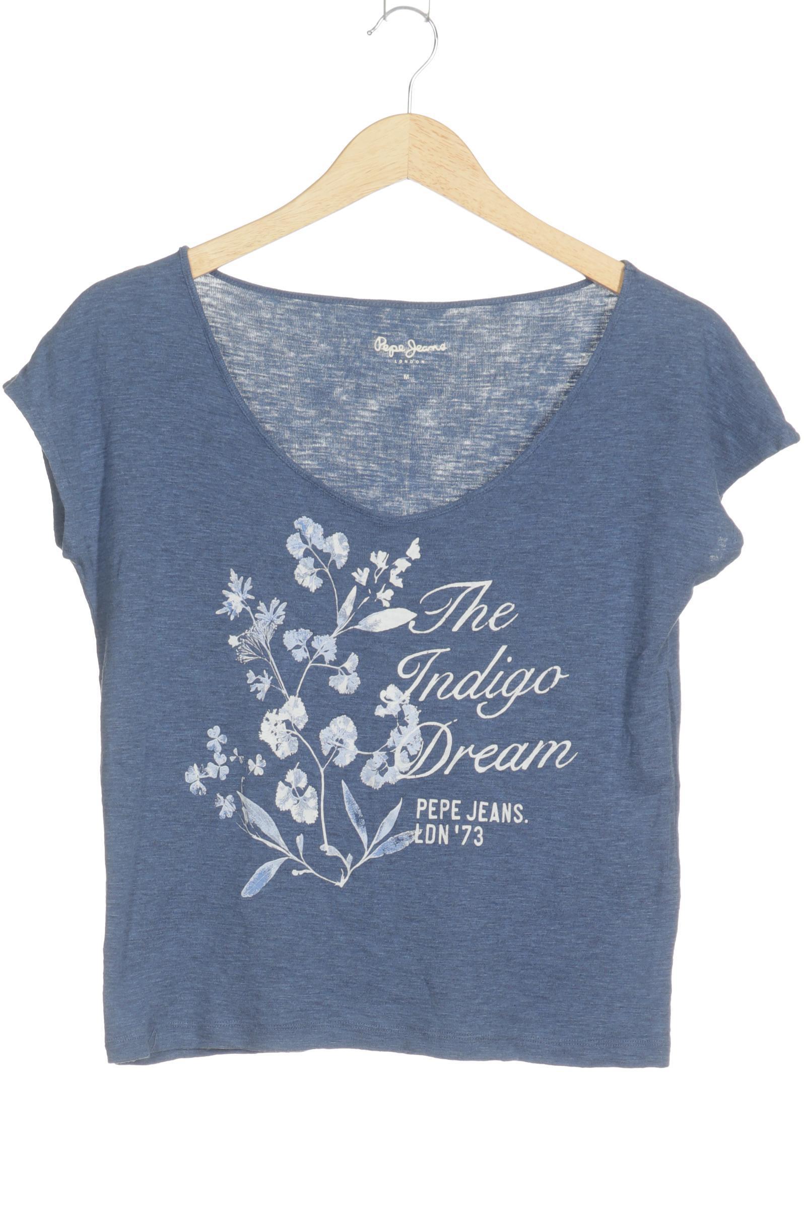 

Pepe Jeans Damen T-Shirt, blau, Gr.