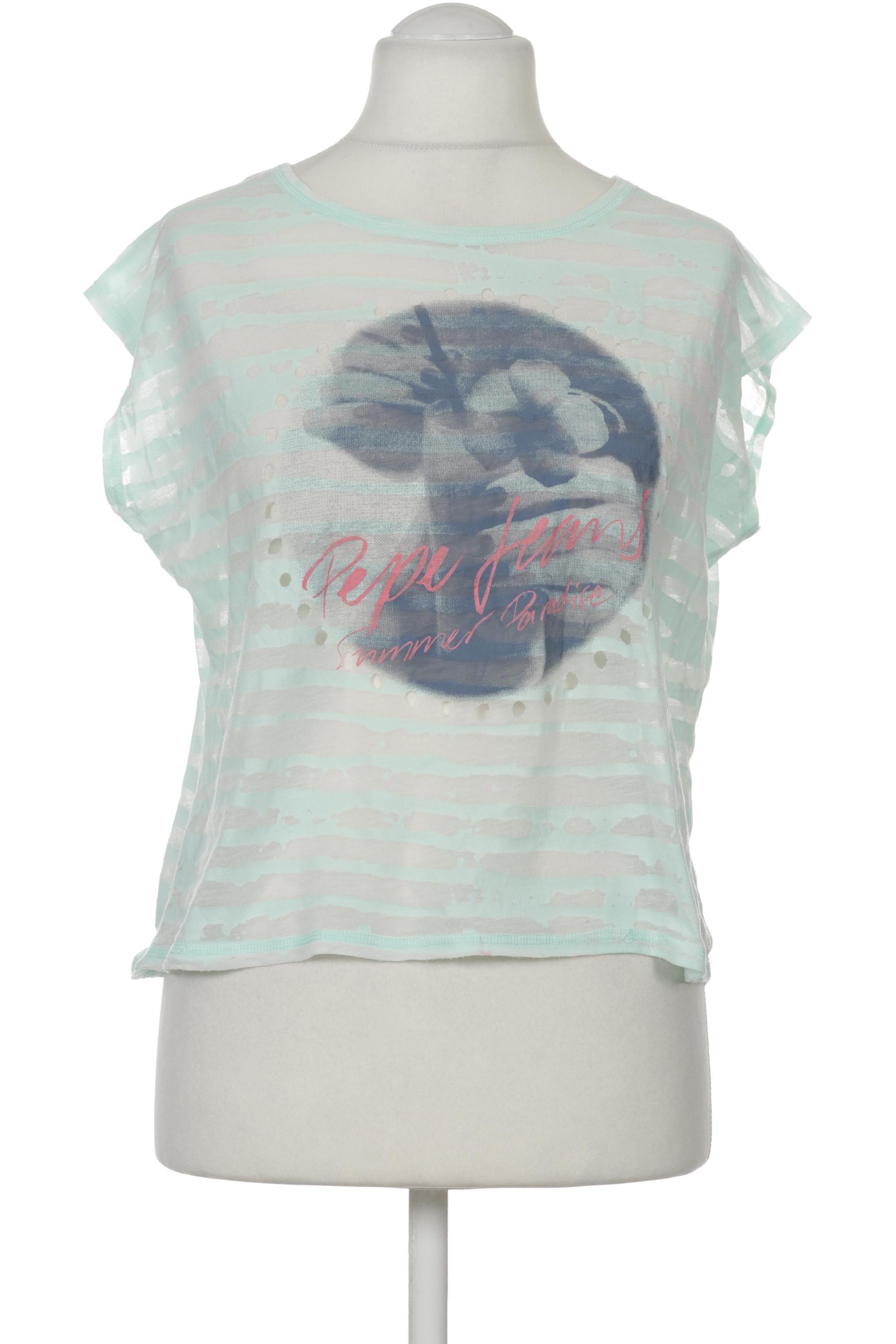 

Pepe Jeans Damen T-Shirt, türkis, Gr.