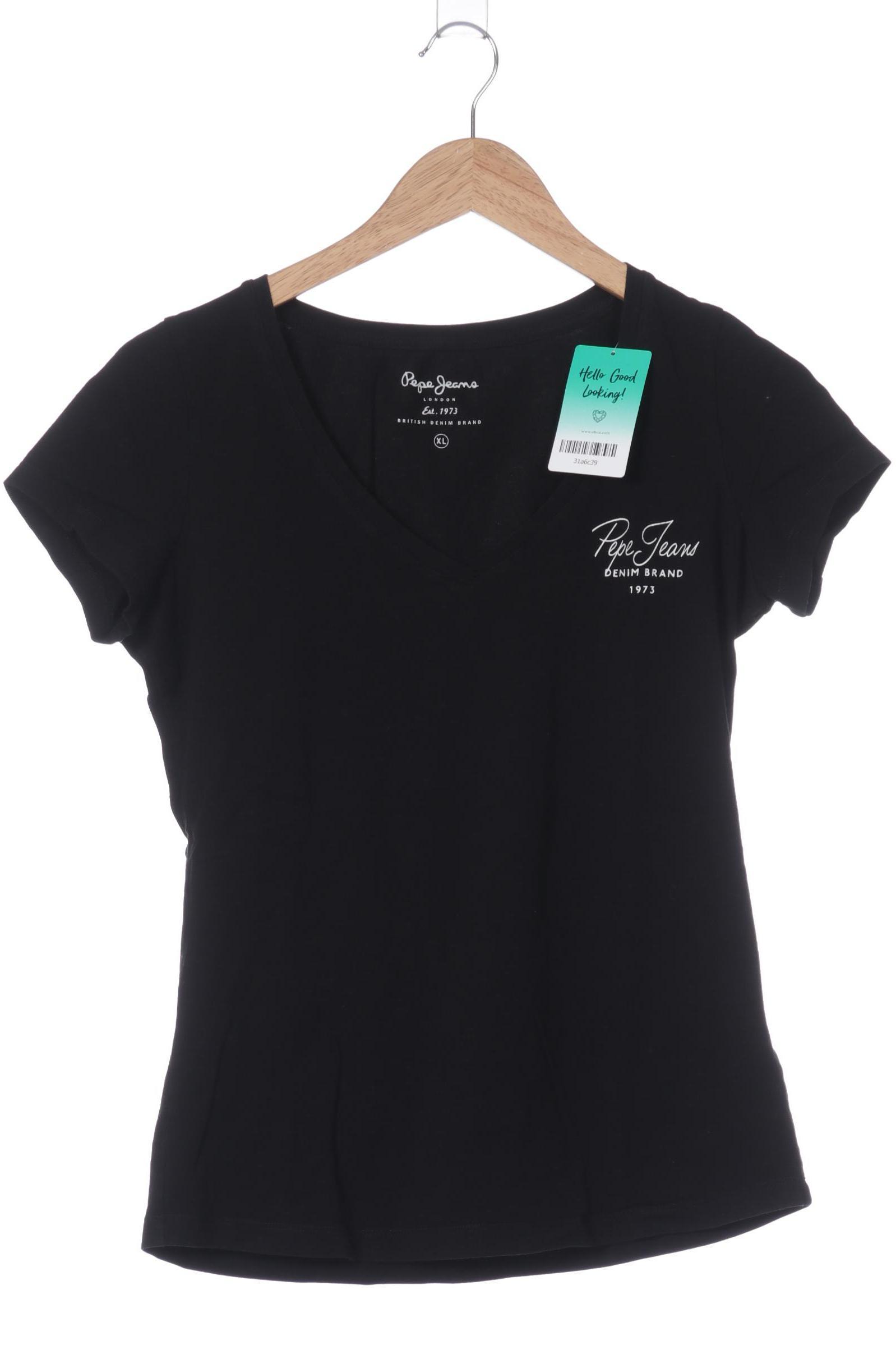 

Pepe Jeans Damen T-Shirt, schwarz, Gr.