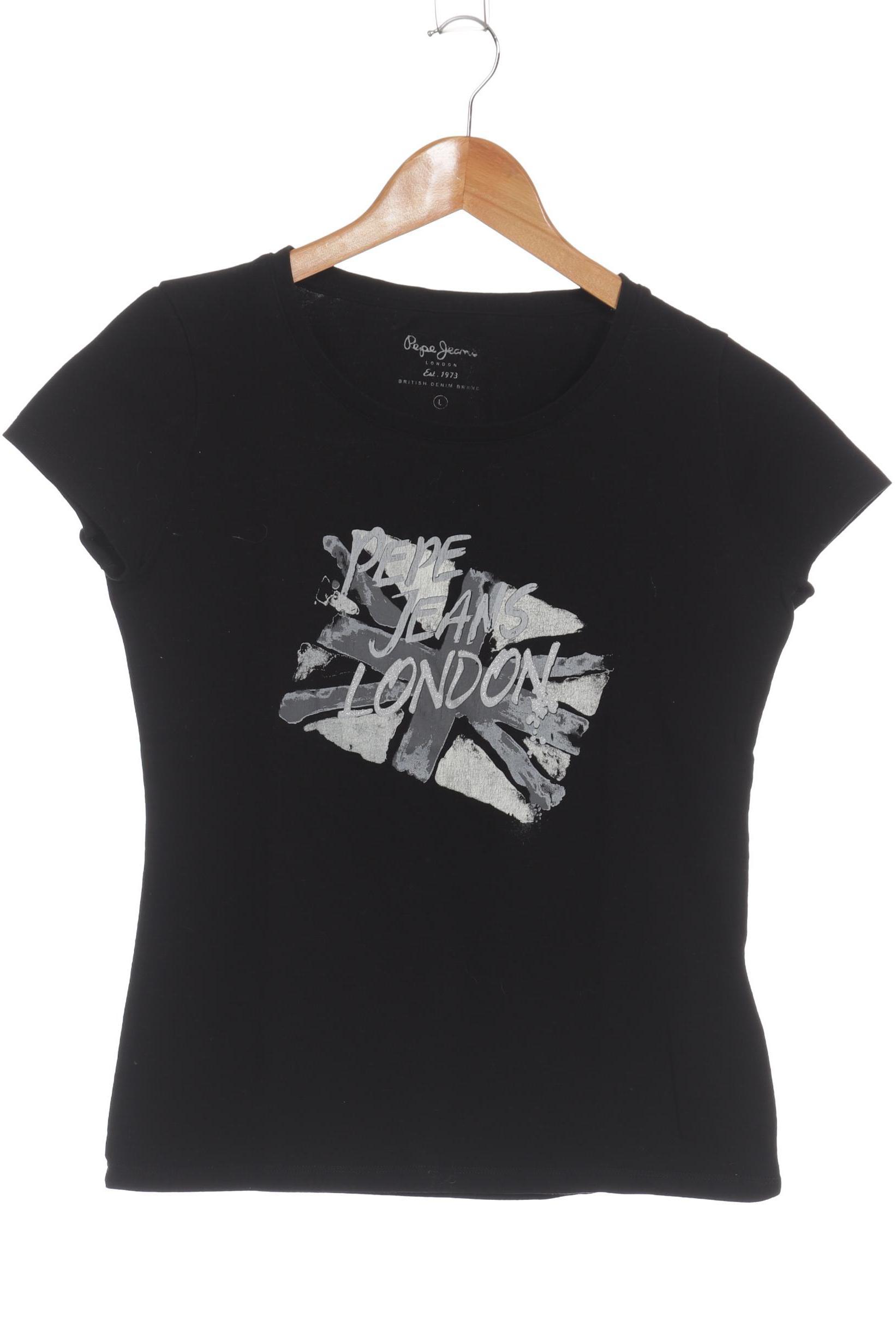 

Pepe Jeans Damen T-Shirt, schwarz, Gr.