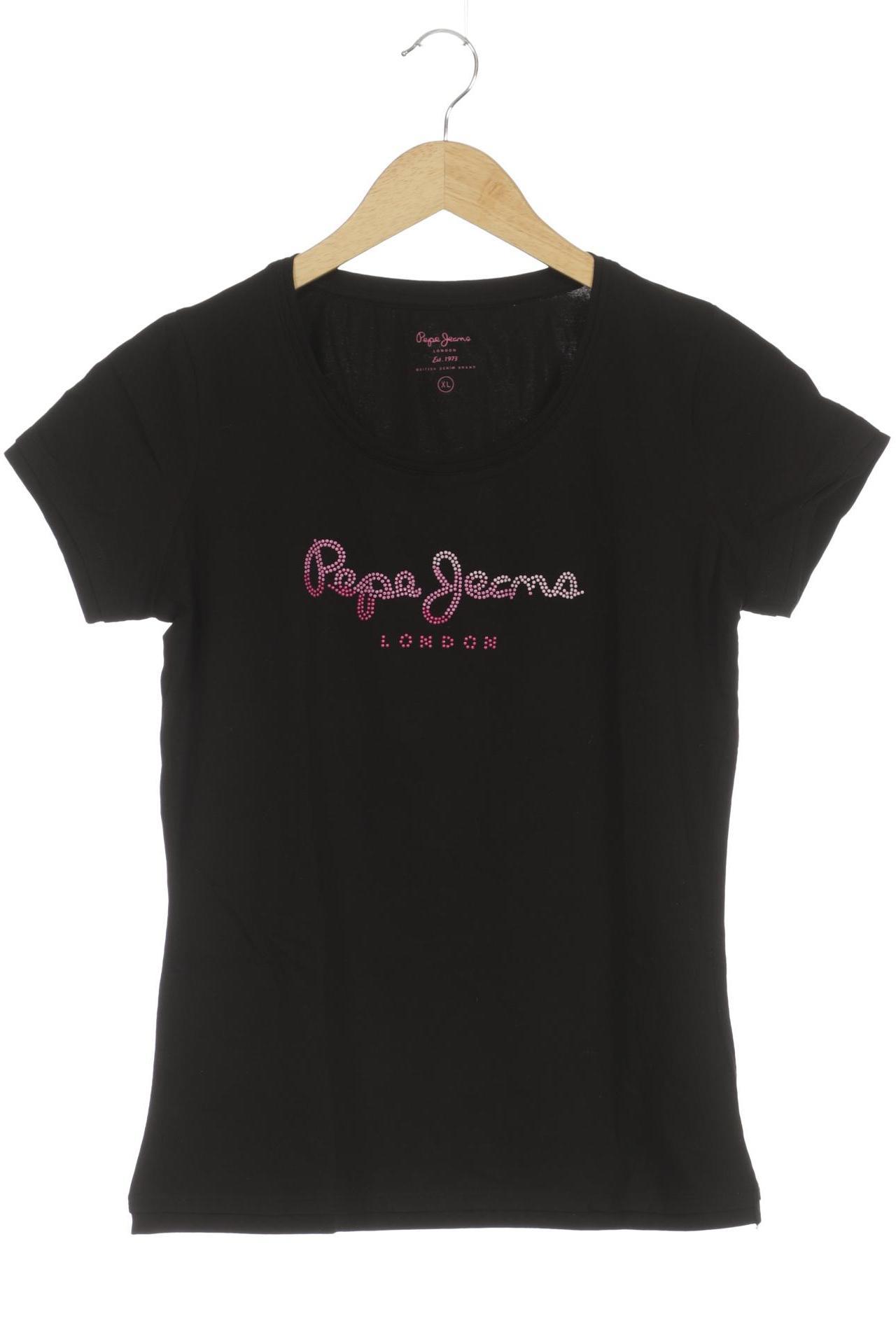 

Pepe Jeans Damen T-Shirt, schwarz, Gr.