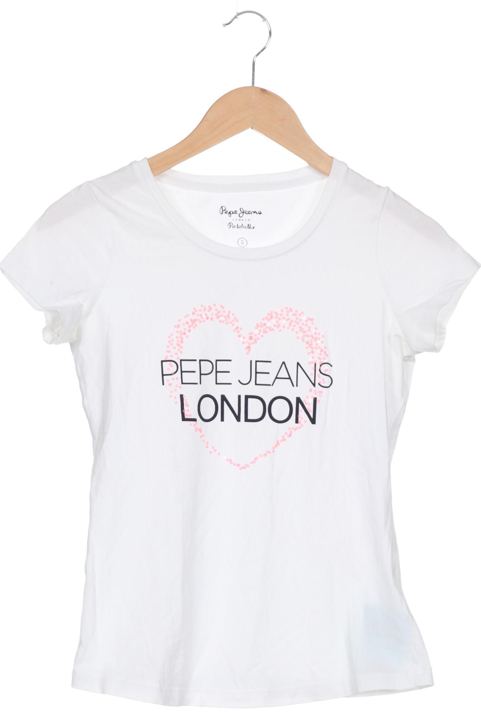 

Pepe Jeans Damen T-Shirt, weiß, Gr.