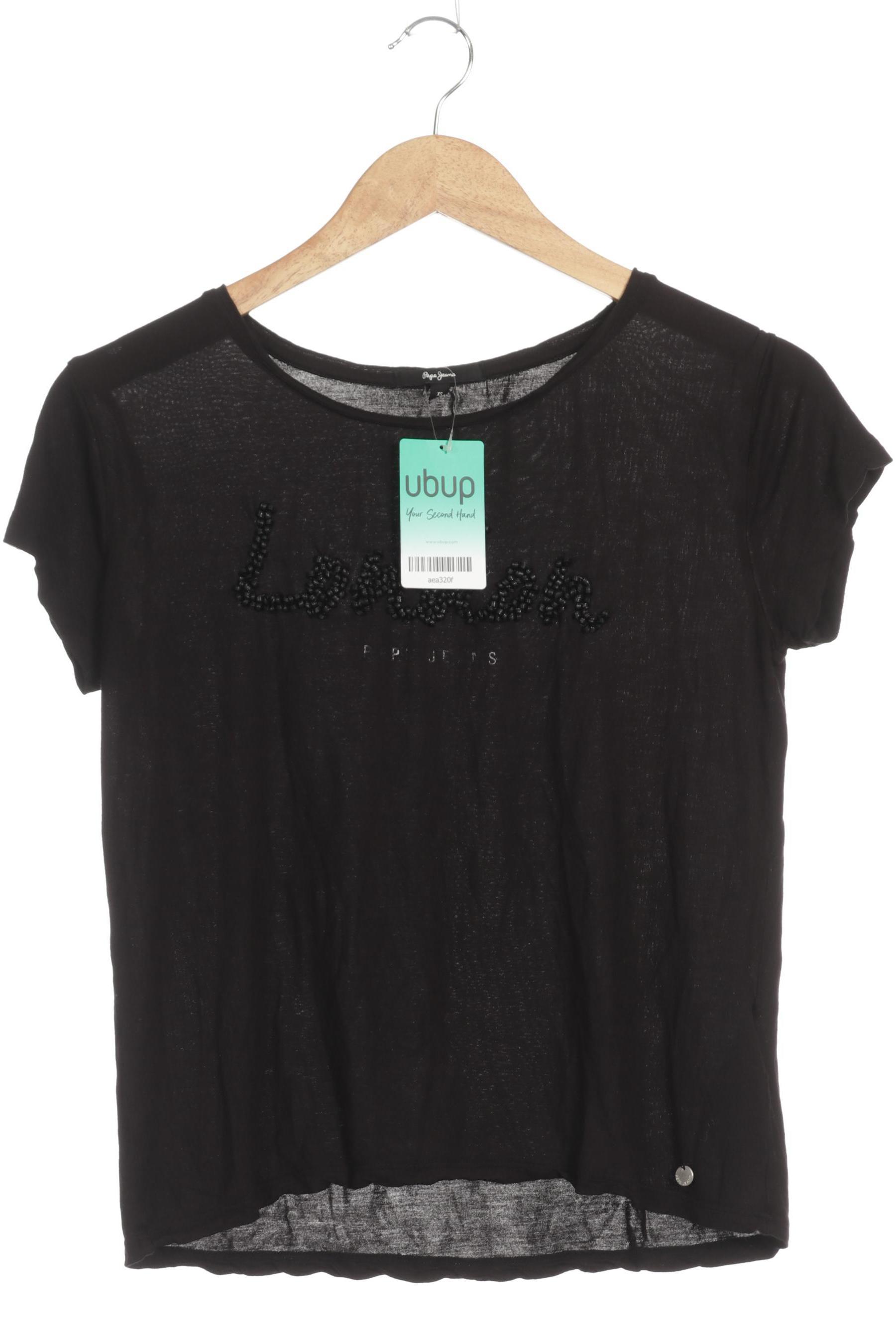 

Pepe Jeans Damen T-Shirt, schwarz, Gr.