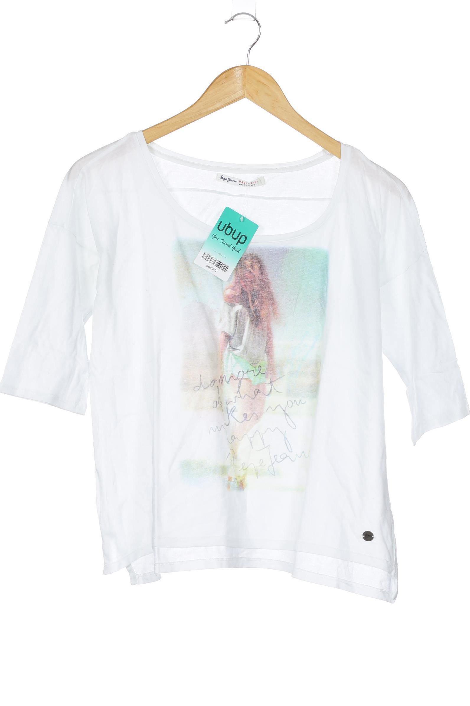 

Pepe Jeans Damen T-Shirt, weiß, Gr.