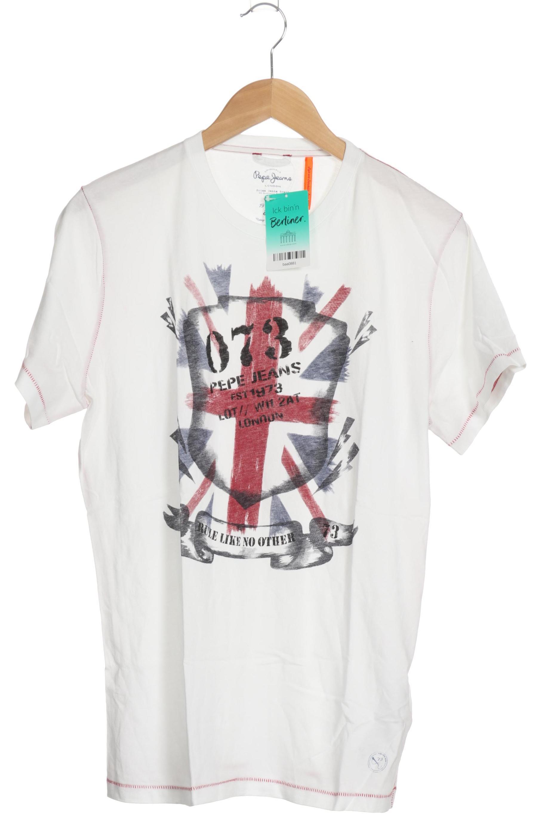 

Pepe Jeans Damen T-Shirt, weiß, Gr.