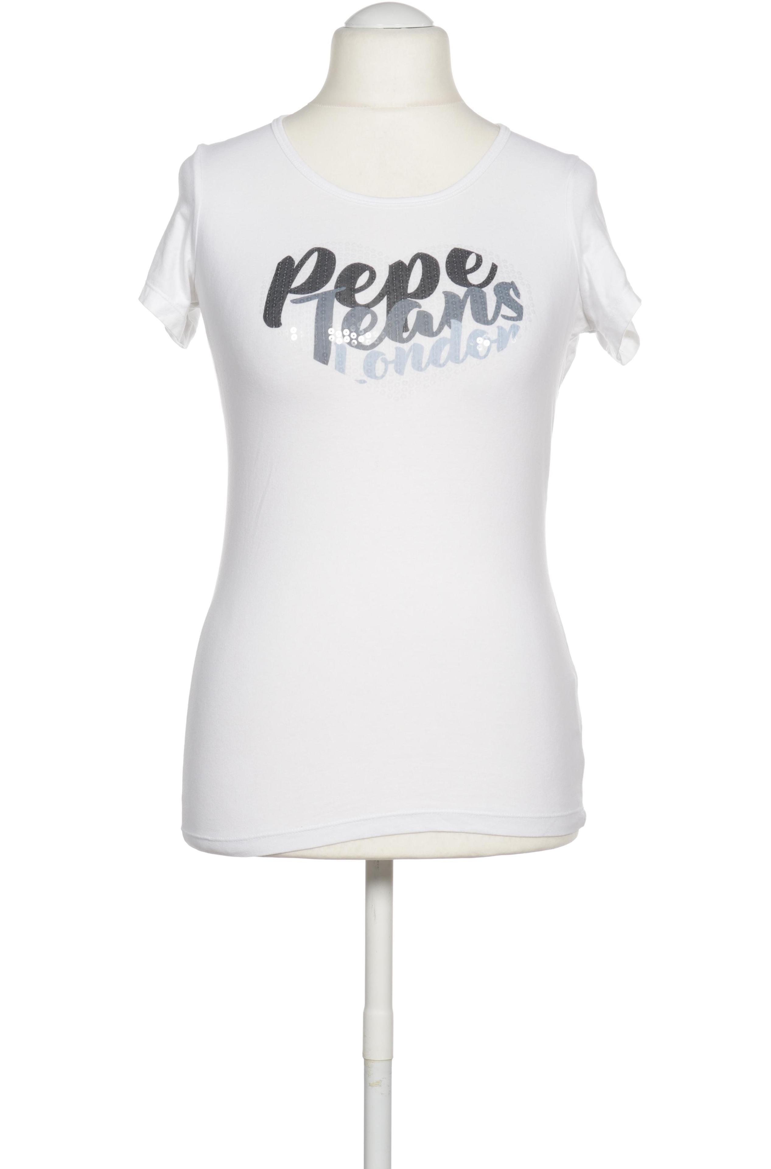 

Pepe Jeans Damen T-Shirt, weiß, Gr.