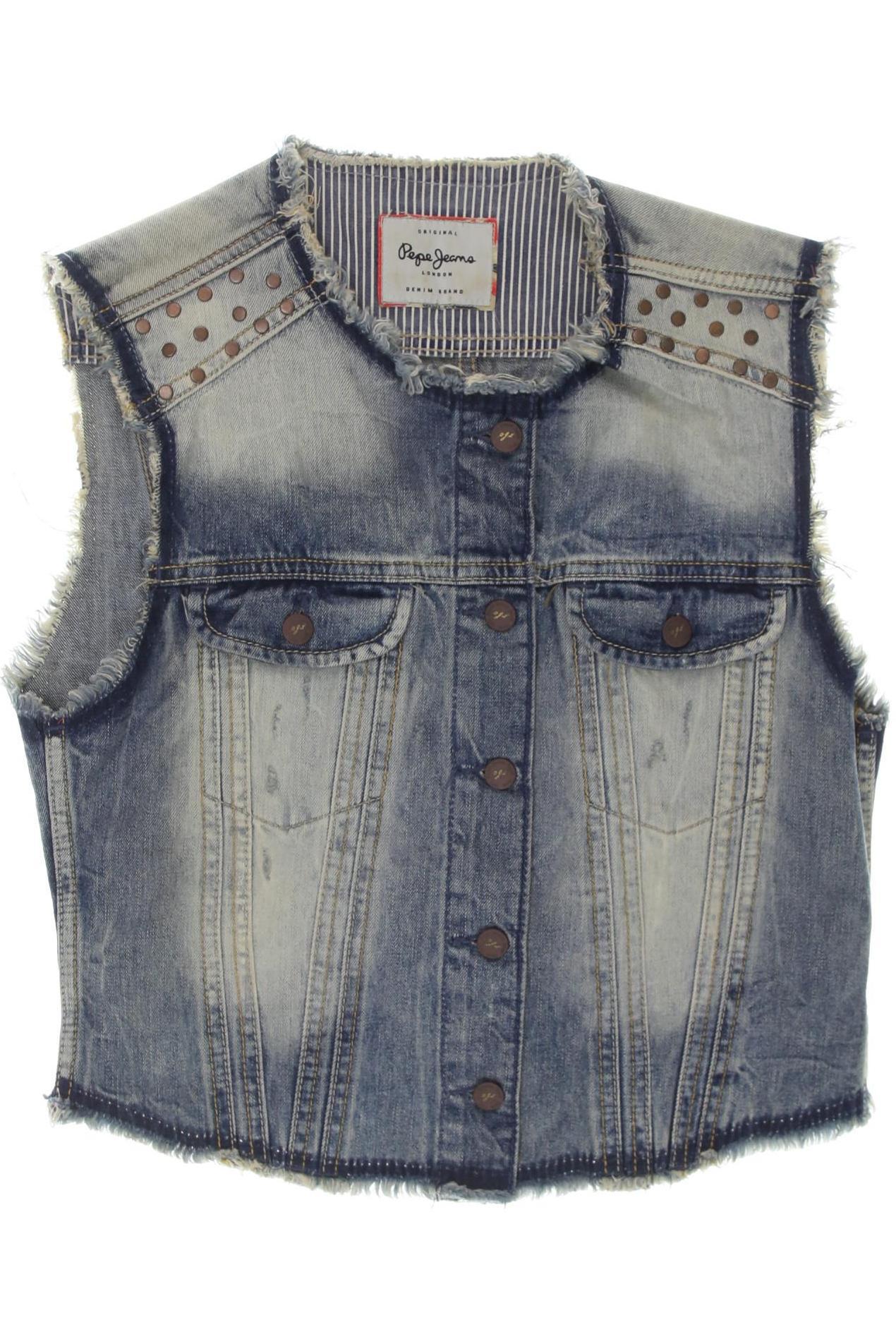 

Pepe Jeans Damen Weste, blau, Gr.