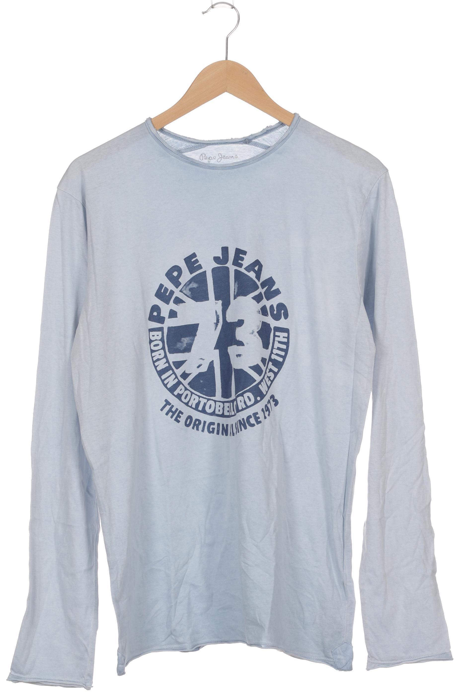 

Pepe Jeans Herren Langarmshirt, blau, Gr.