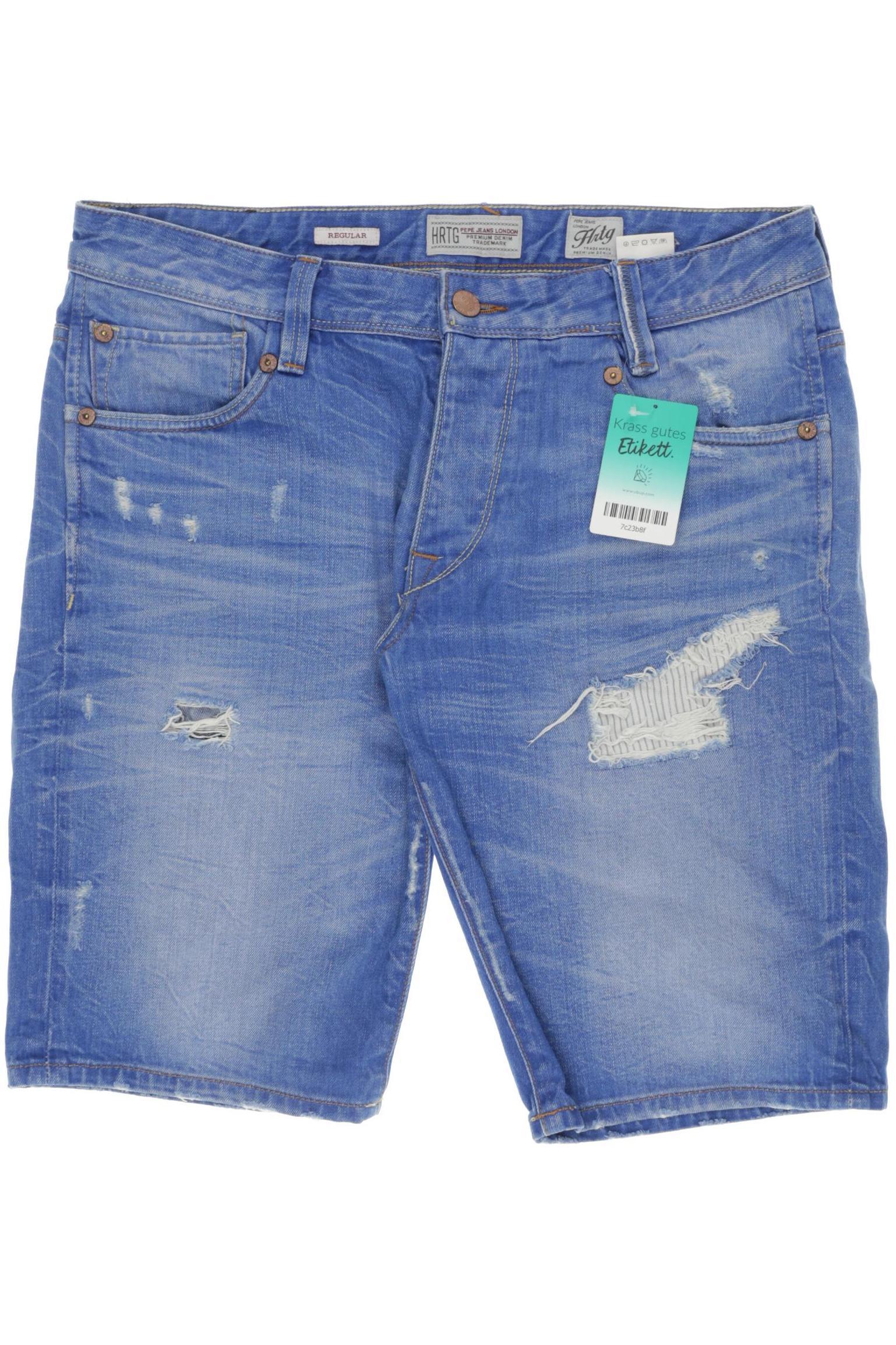 

Pepe Jeans Herren Shorts, blau, Gr. 34