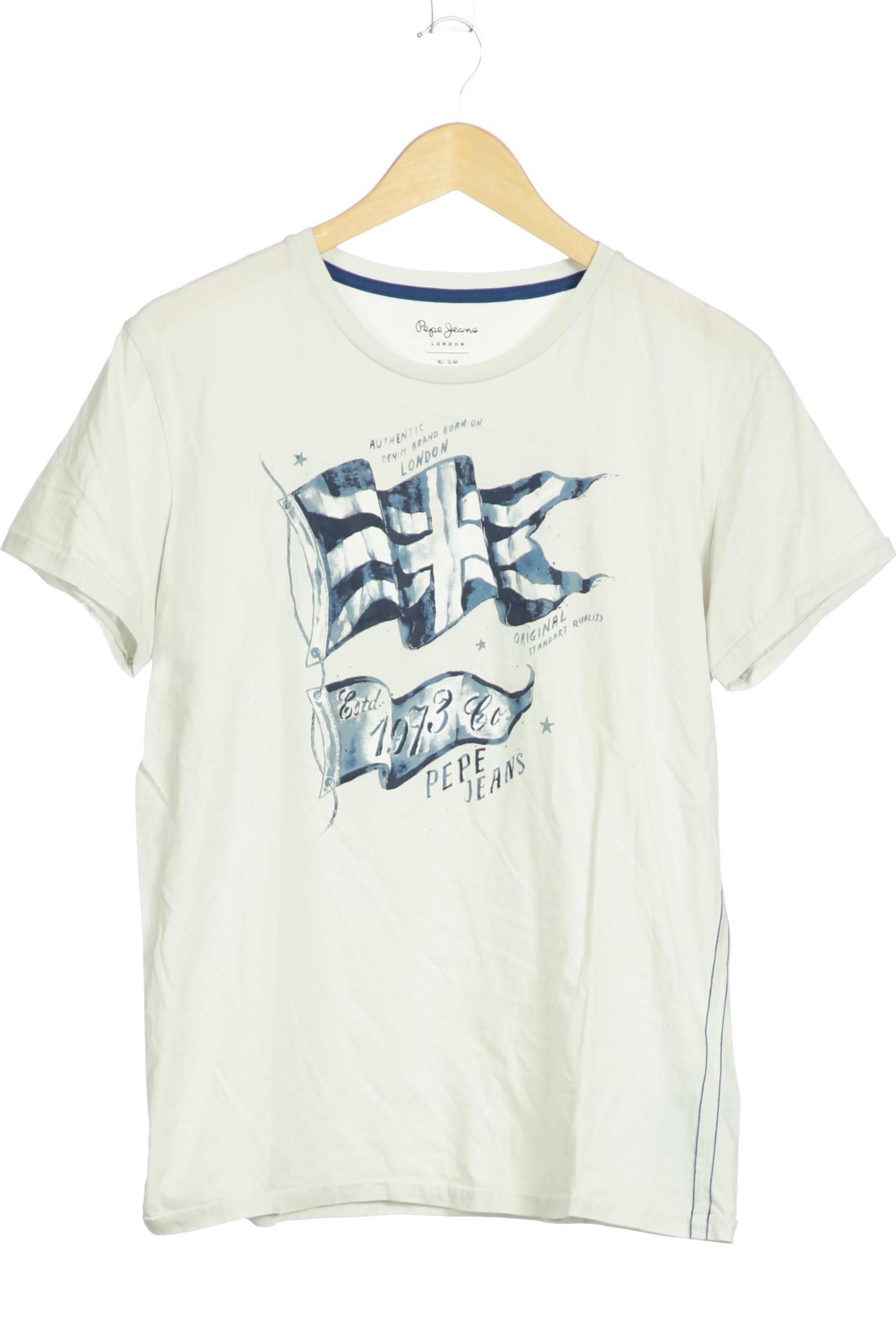 

Pepe Jeans Herren T-Shirt, weiß, Gr.