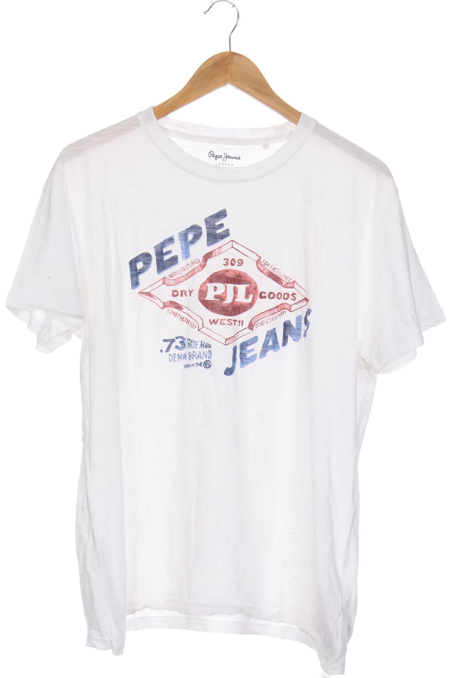 

Pepe Jeans Herren T-Shirt, weiß, Gr.